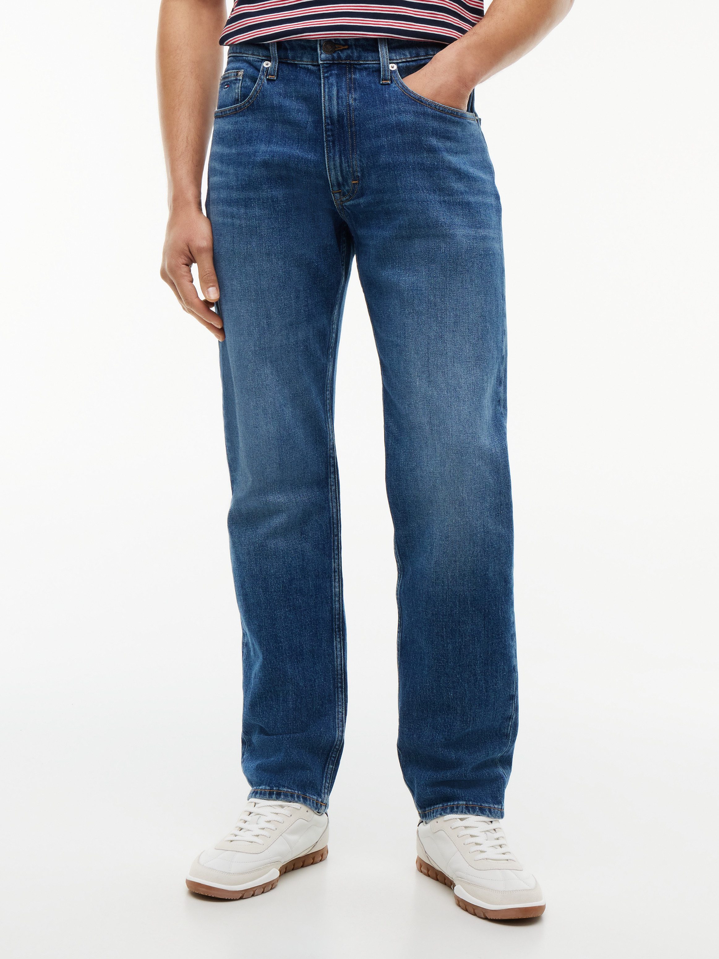 Tommy Jeans Straight-Jeans RYAN SLIM STRAIGHT Slim fit mit Taschen