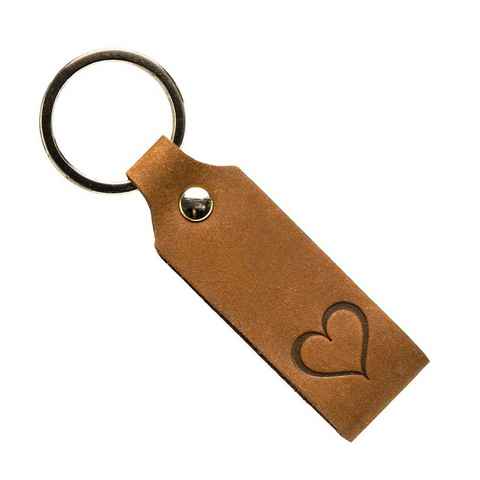 Ankerpunkt Schlüsselanhänger mit Gravur Herz - Valentinstag Geschenk Mann Frau für, sie ihn - Geschenke für Männer & Frauen zum Geburtstag, Jahrestag