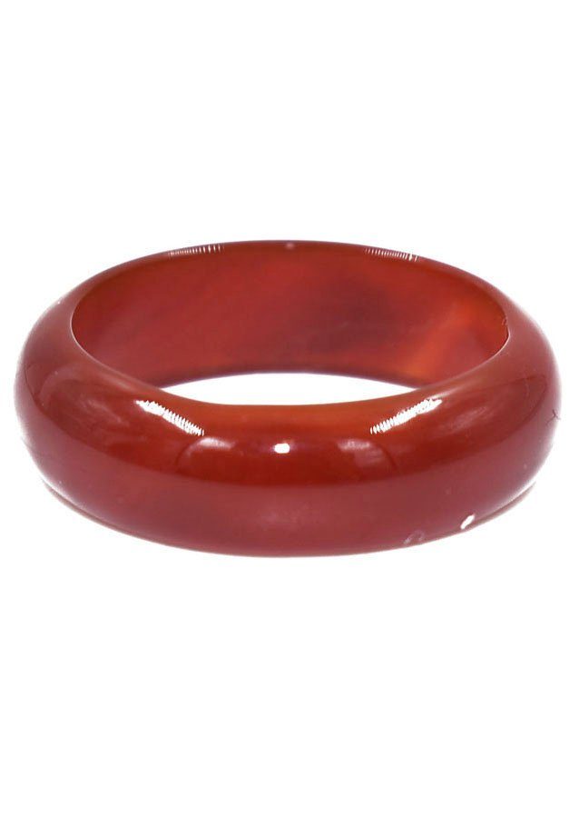 Firetti Fingerring Schmuck Geschenk Edelstein, Made in Germany - mit Achat, Hämatit, Aventurin oder Karneol