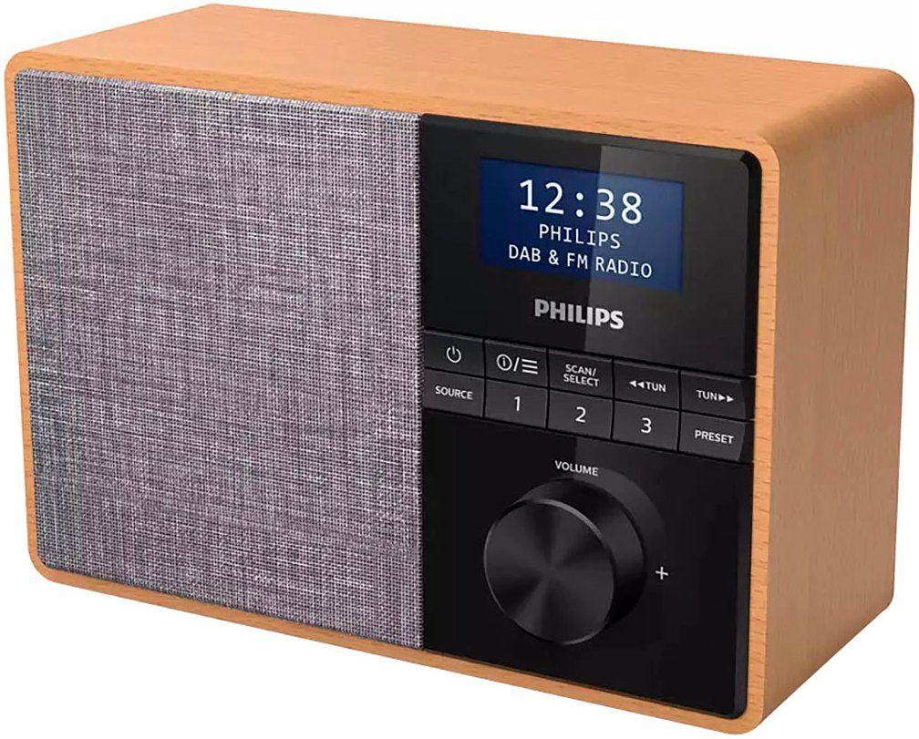 Philips TAR5505 Radio (Digitalradio (DAB), FM-Tuner, 5 W)