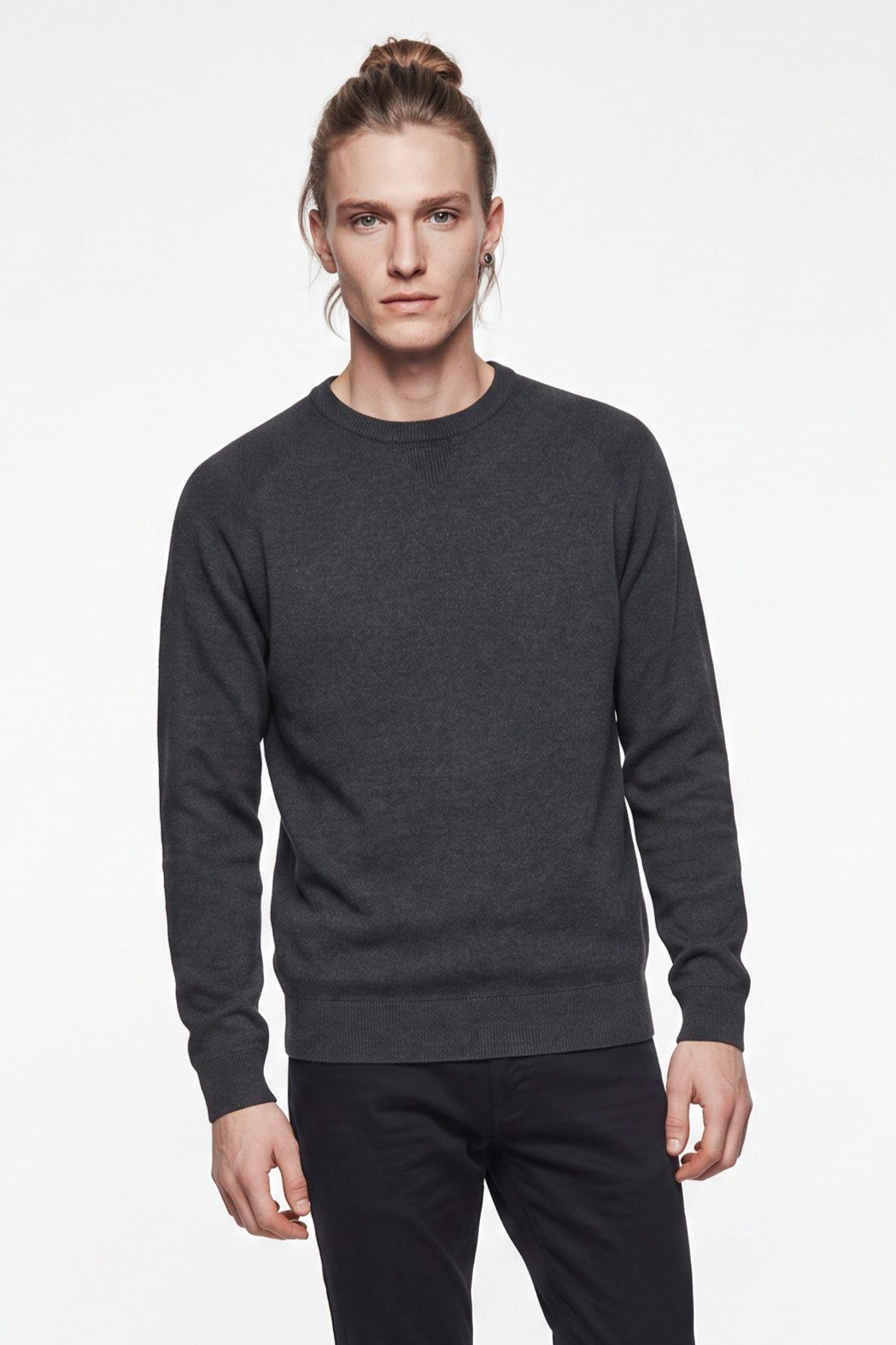 ONLY & SONS Rundhalspullover ONSVILLAS LS CREW KNIT OTL Baumwollmischung, regular fit