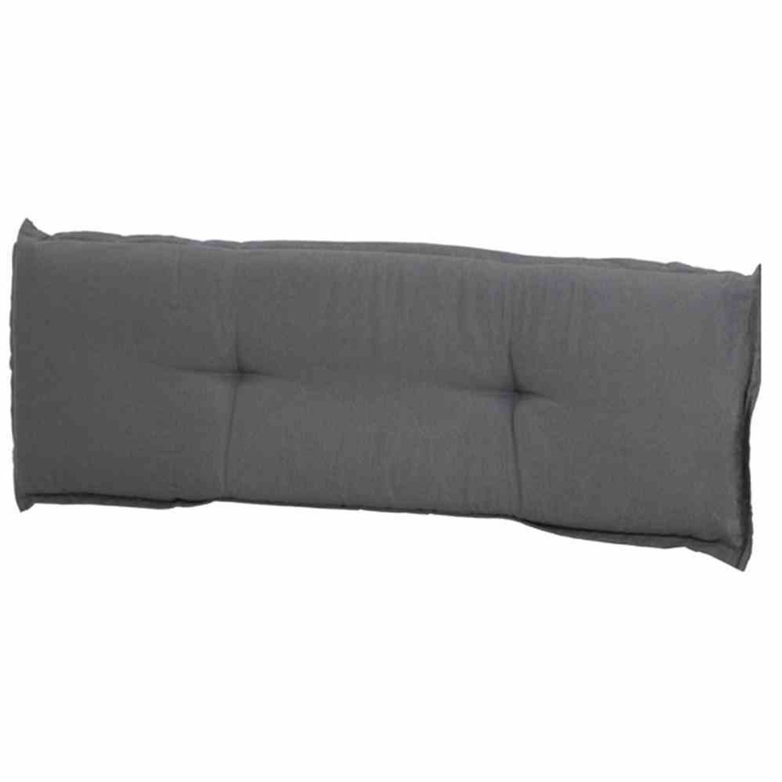 Madison Liegenauflage Panama grau, Auflage zu Bank 110 cm 50% Baumwolle / 45% Polyester