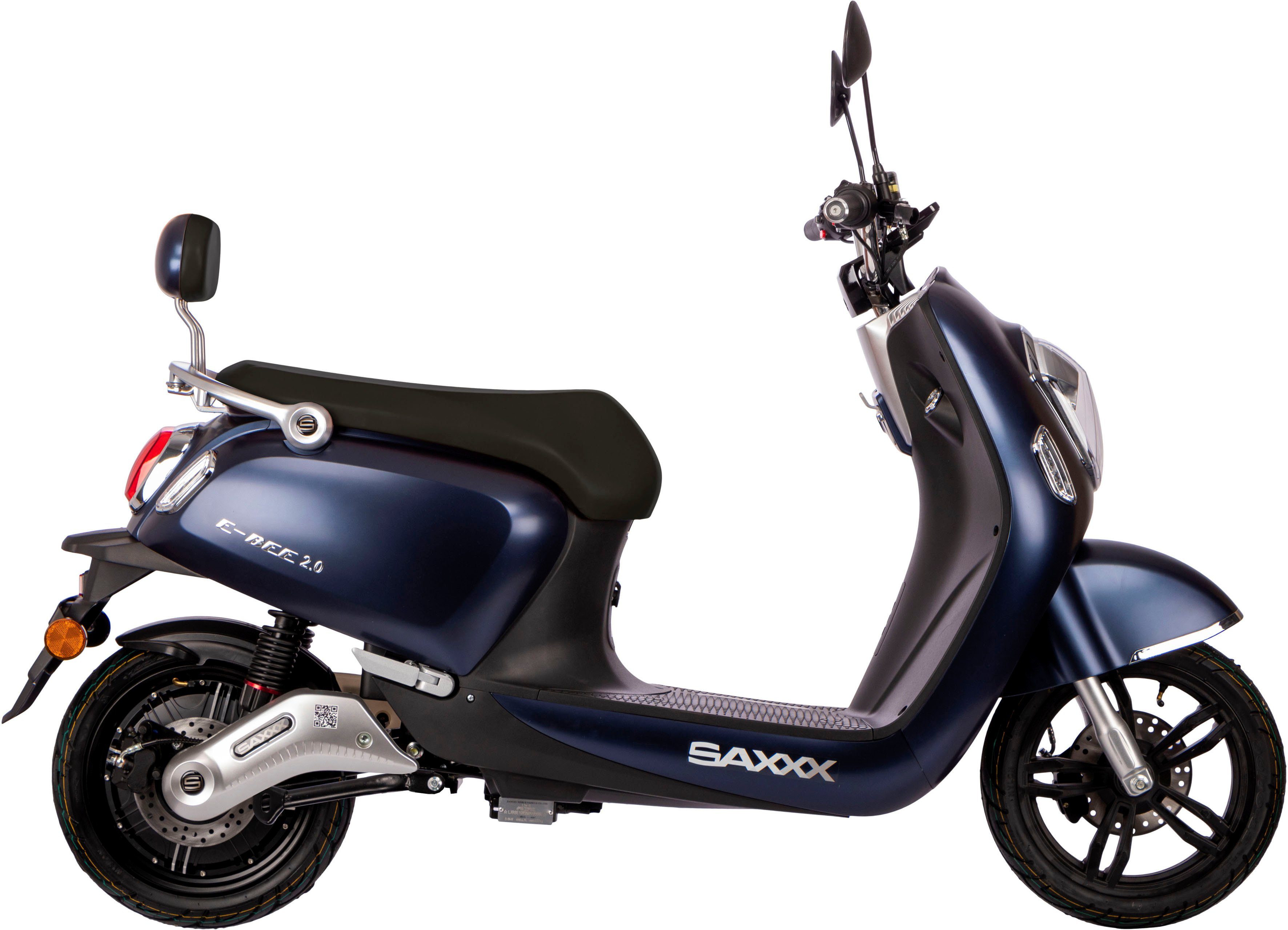 SAXXX km/h E-BEE E-Motorroller 45 2.0, blau