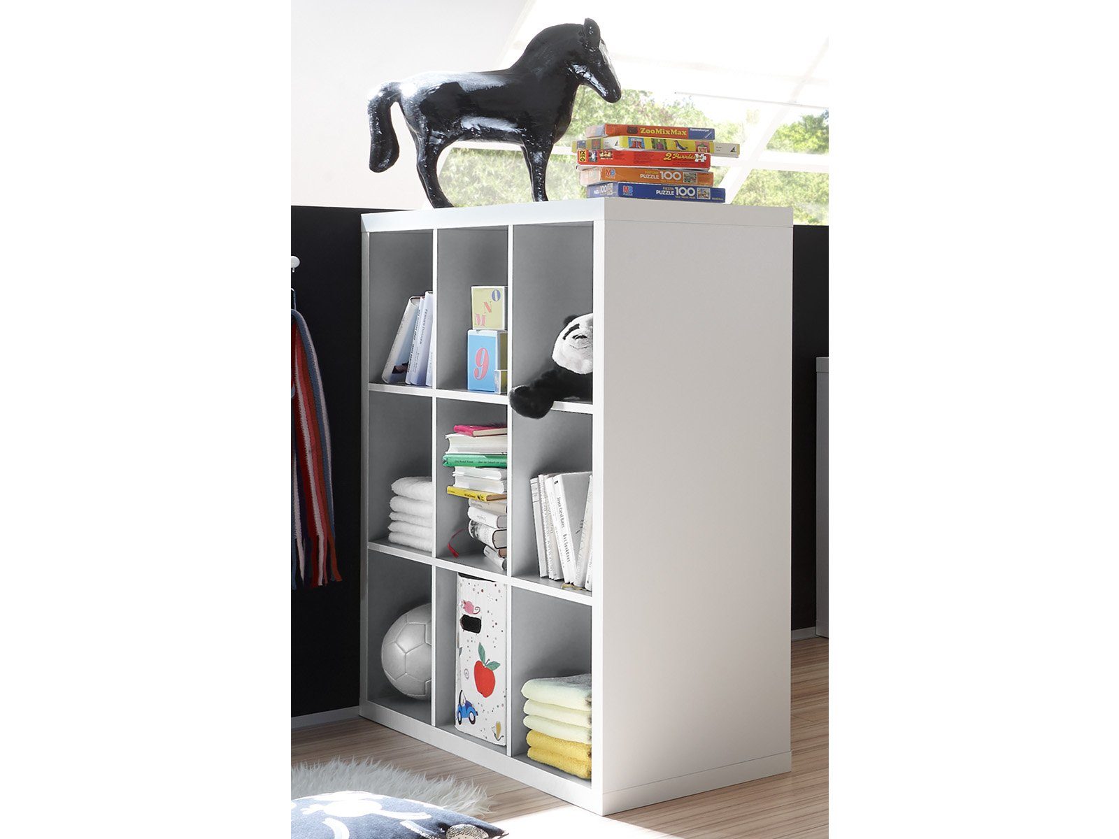 PREISBRECHER Raumteiler Portia, 112 x 112 x 38 cm (B/H/T) günstig online kaufen