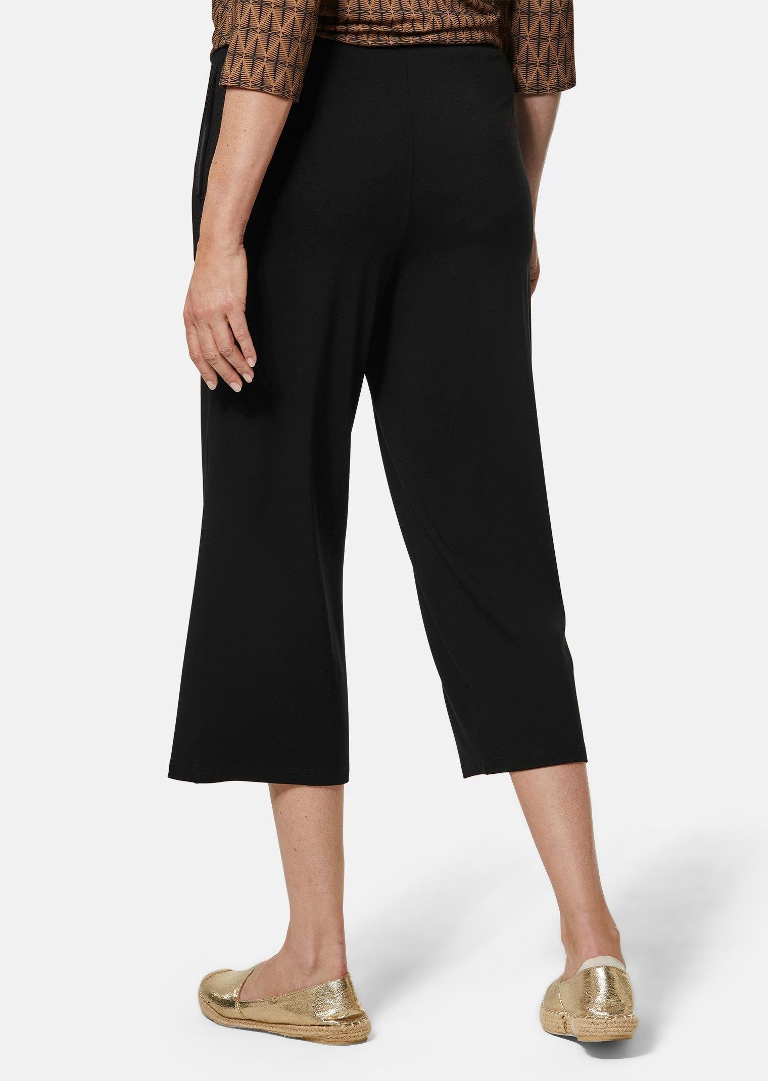 GOLDNER 7/8-Caprijeans Jerseyhose Louisa in elastischer Qualität