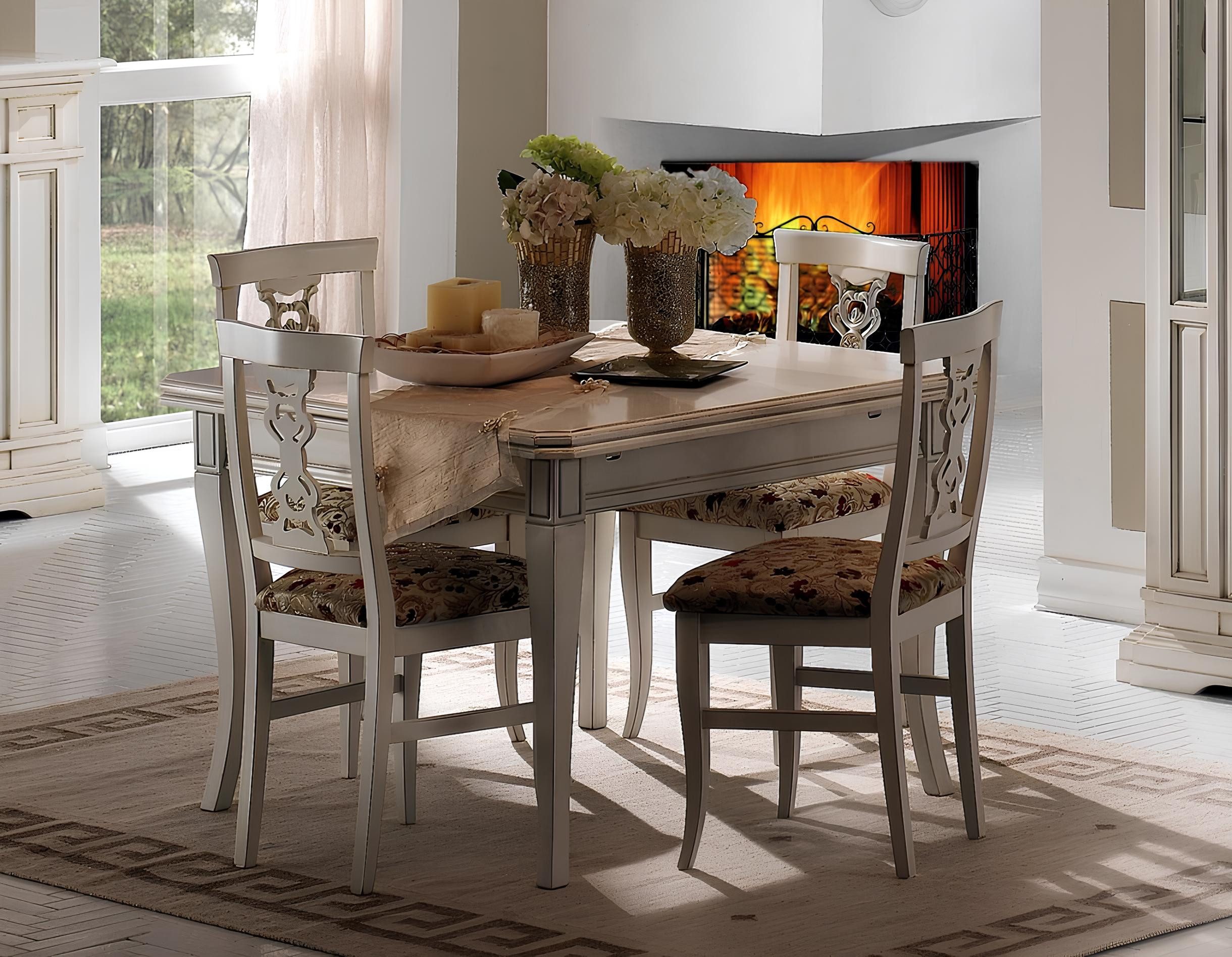 JVmoebel Esstisch Elegante Möbelgestaltung für stilvolle Wohnräume, Made in Europa