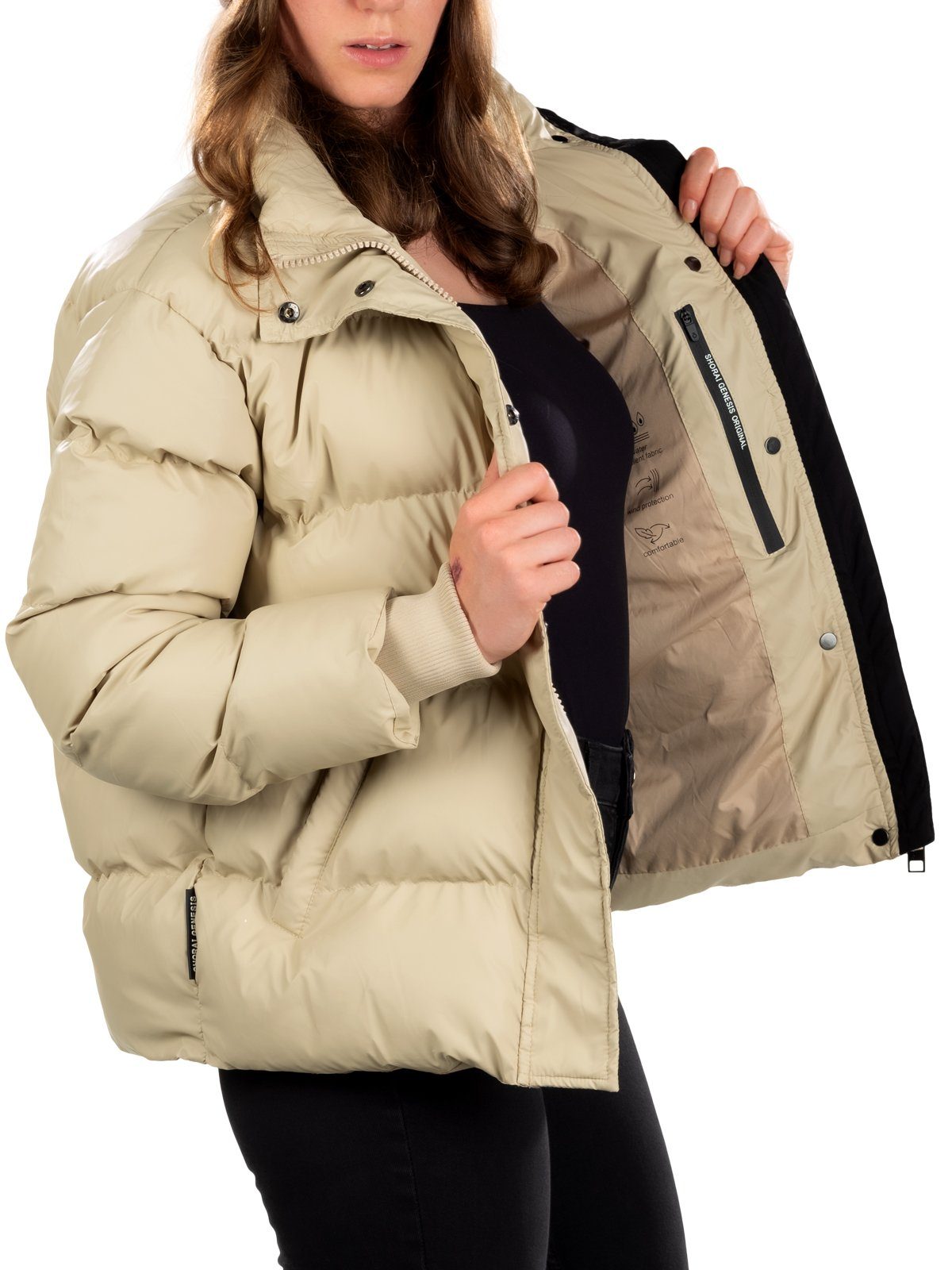 Shorai Steppjacke Damen-Steppjacke SH2304.569 mit Stehkragen