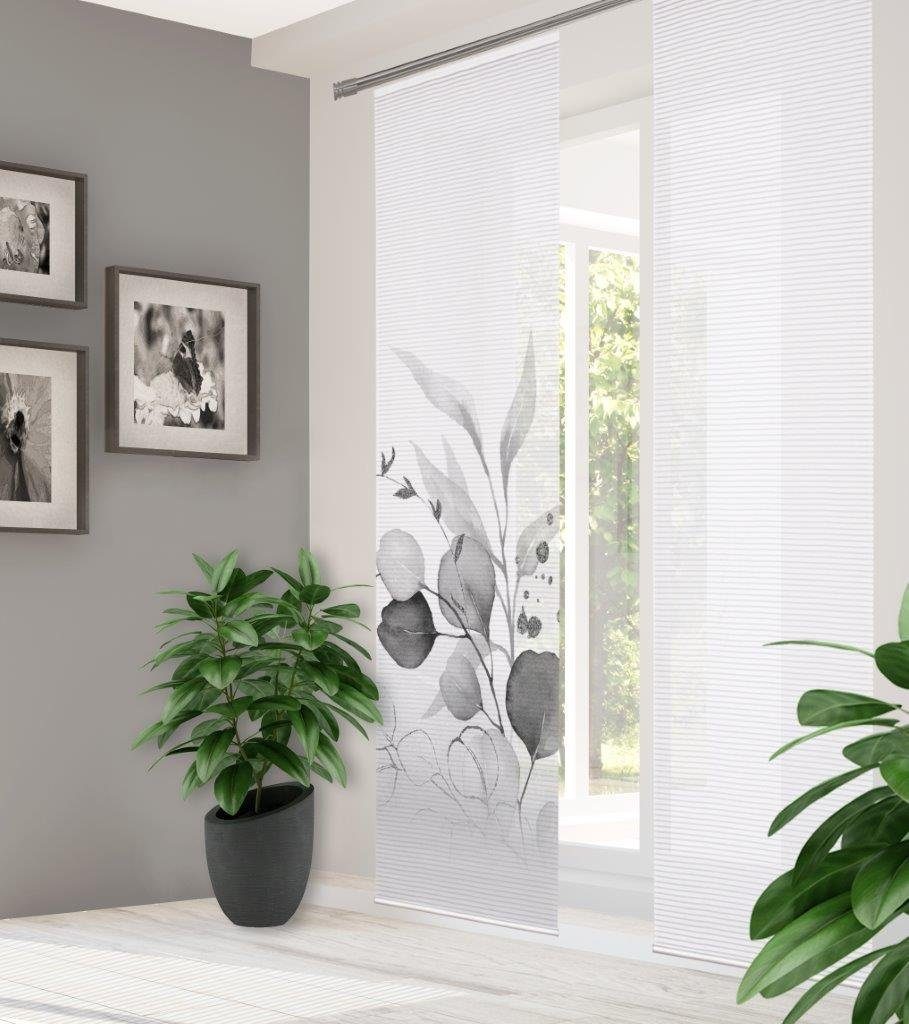 HOME in green Schiebegardine 84096 ABANIO Schiebegardine rec. Polyester, 24 günstig online kaufen