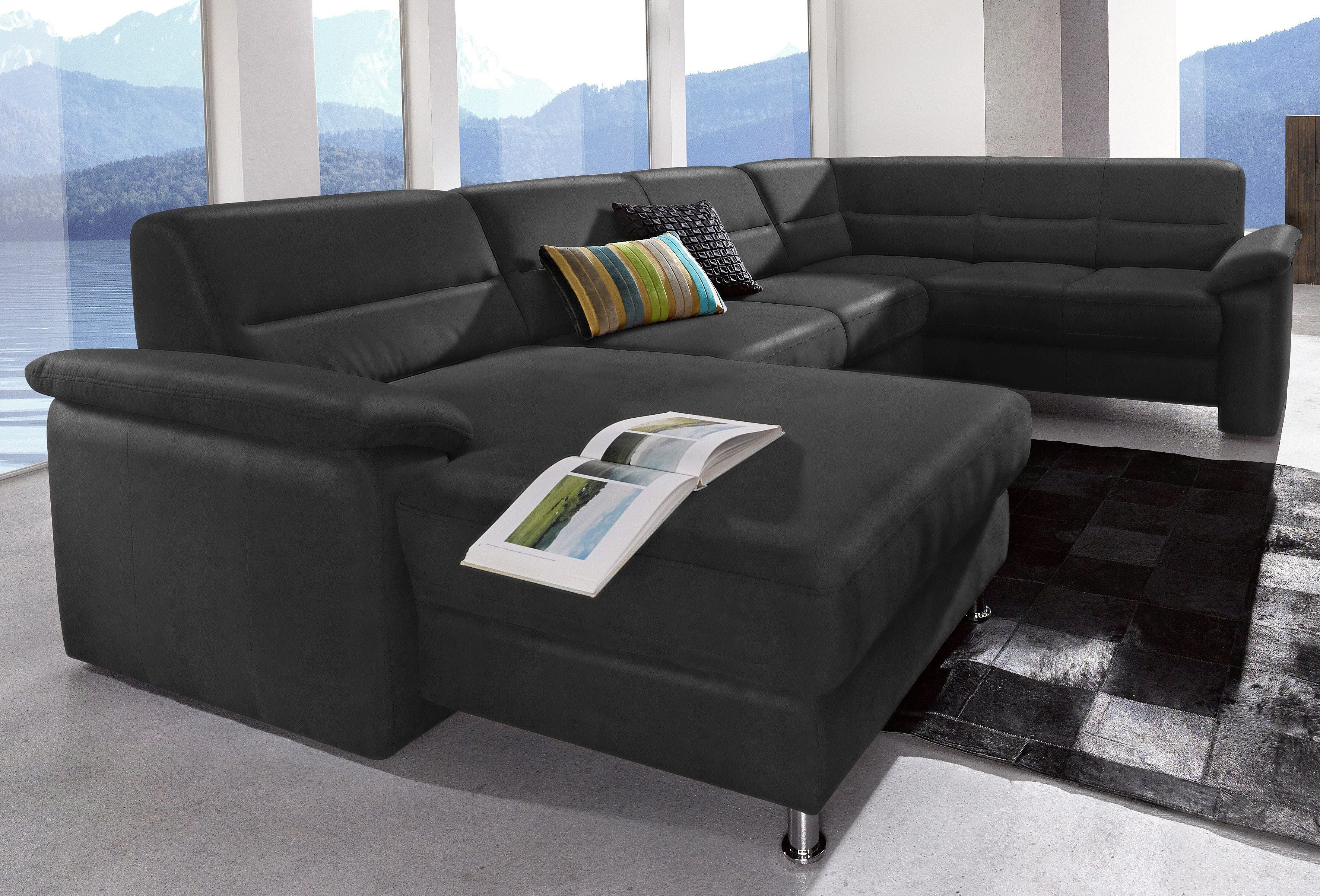 sit&more Wohnlandschaft "Top Ascara U-Form", inklusive Boxspring/Federkern- günstig online kaufen