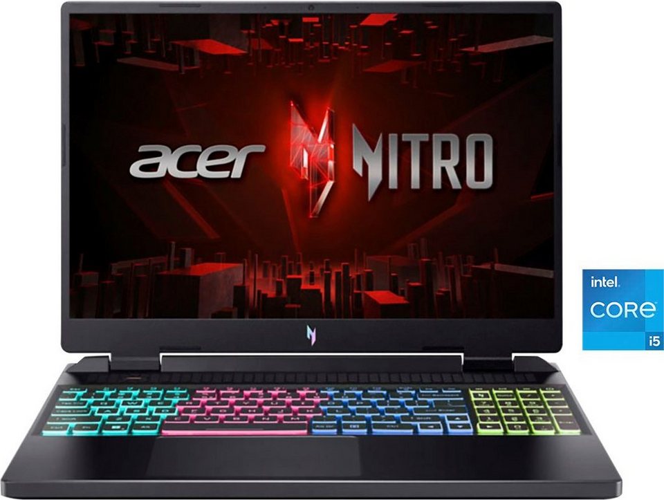 16 Core i5 Notebook Acer Intel AN16-51-58N6 Nitro (40,64 cm/16 13500H, Zoll,