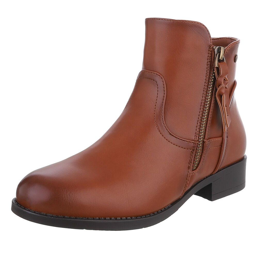 Ital-Design Elegante Ankle-Boots mit Reißverschluss für günstig online kaufen