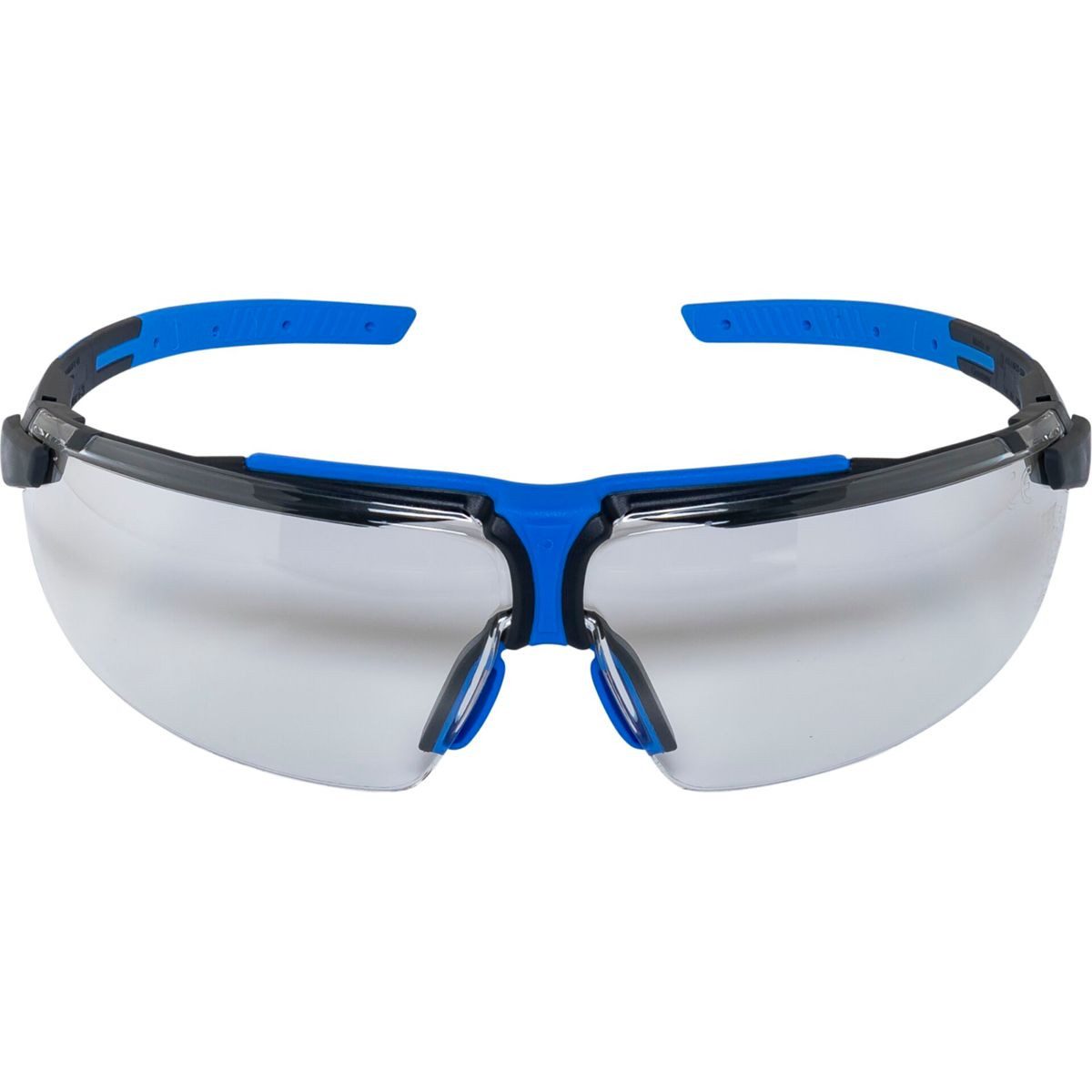 Uvex Arbeitsschutzbrille Bügelbrille i-3 anthrazit/blau