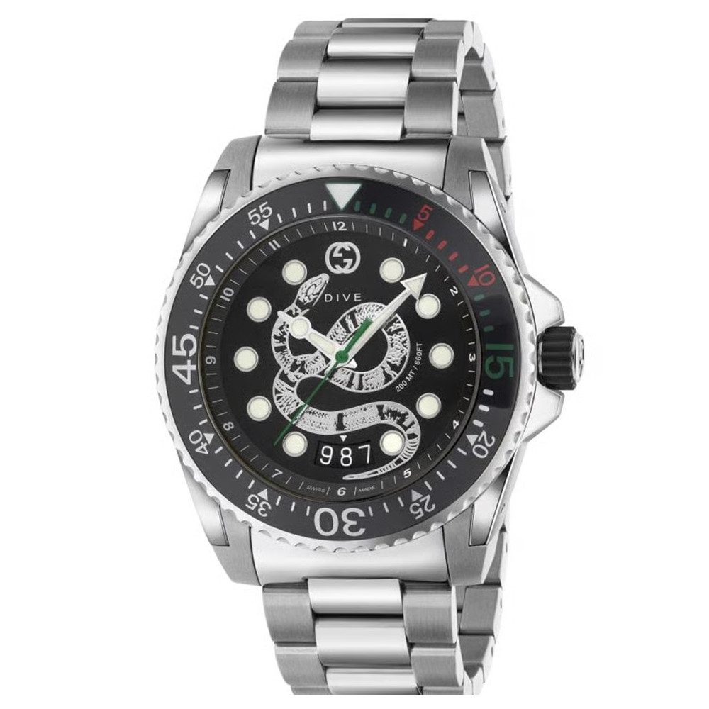 GUCCI Luxusuhr Dive Snake YA136218