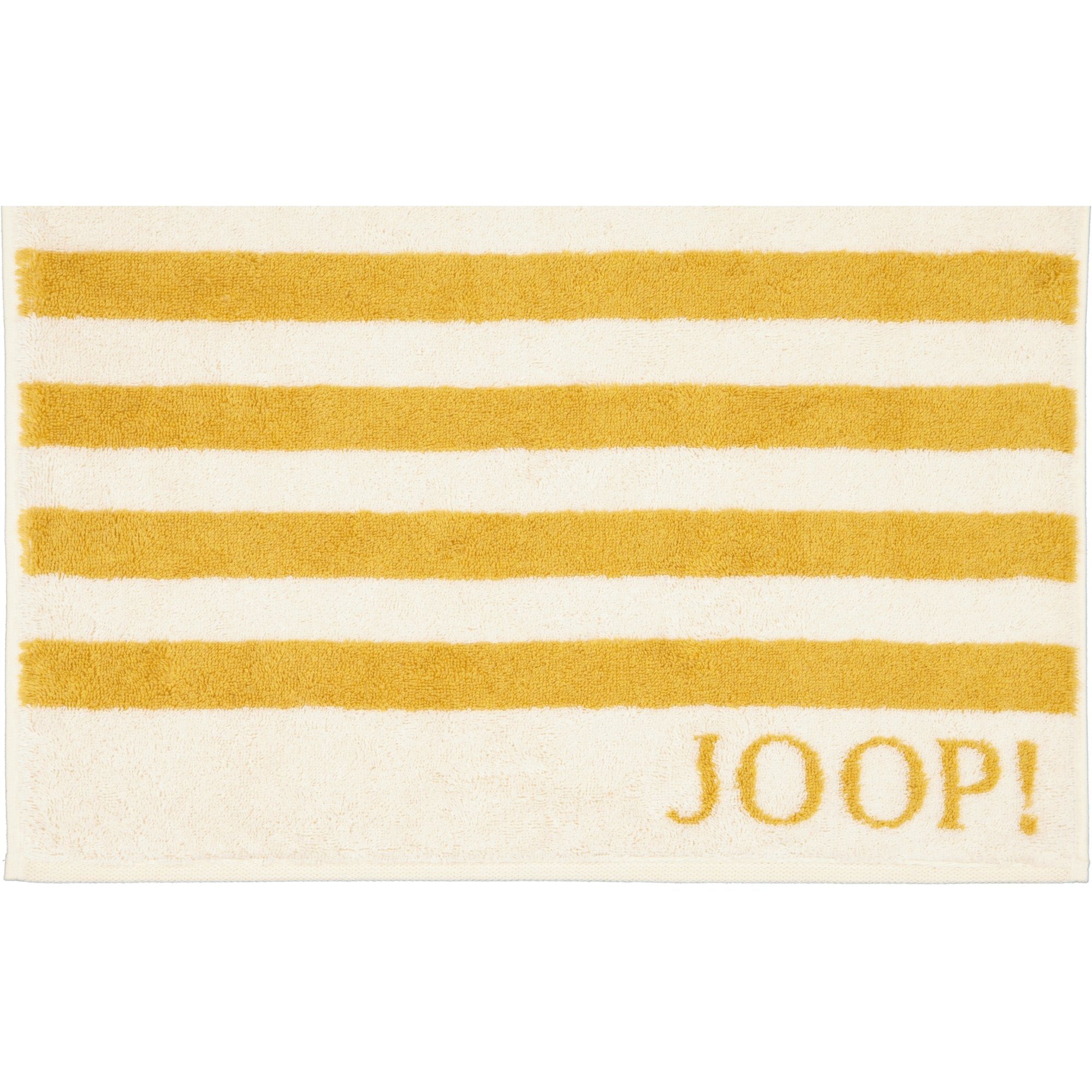 Ocker Stripes Handtücher 100% Classic Baumwolle 1610, Joop!