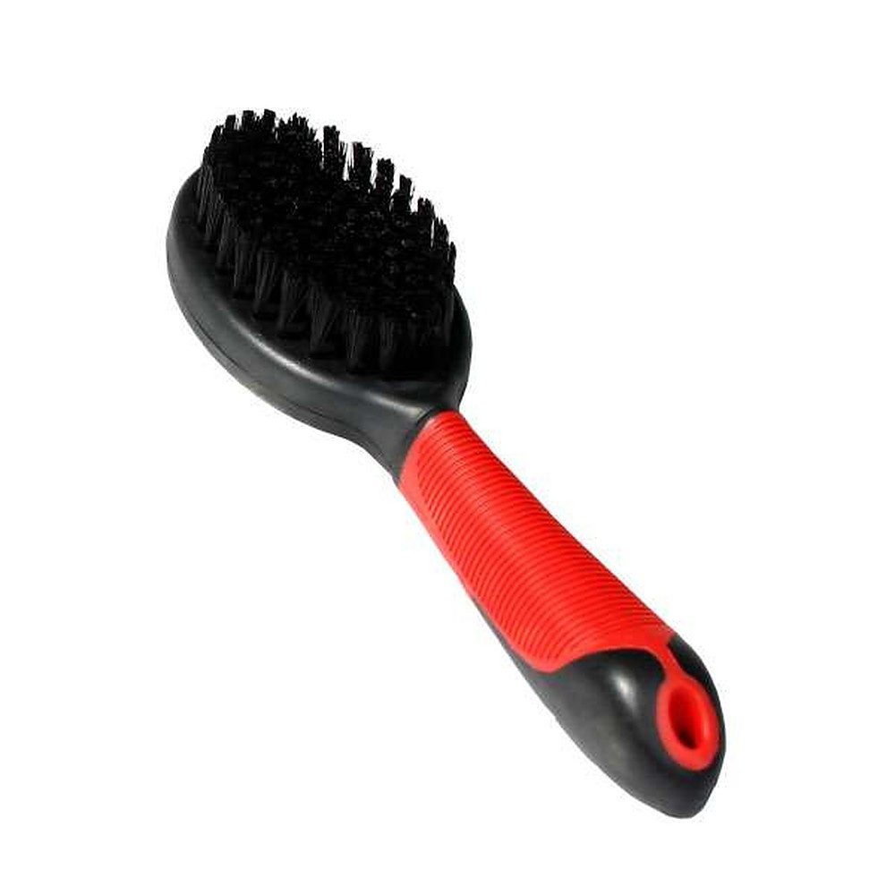 Karlie Fellbürste Hundebürste Pflegebürste Borstenbürste, (Spar-Set, 1-tlg), ergonomischer Griff, entfernt lose Haare und Schmutz