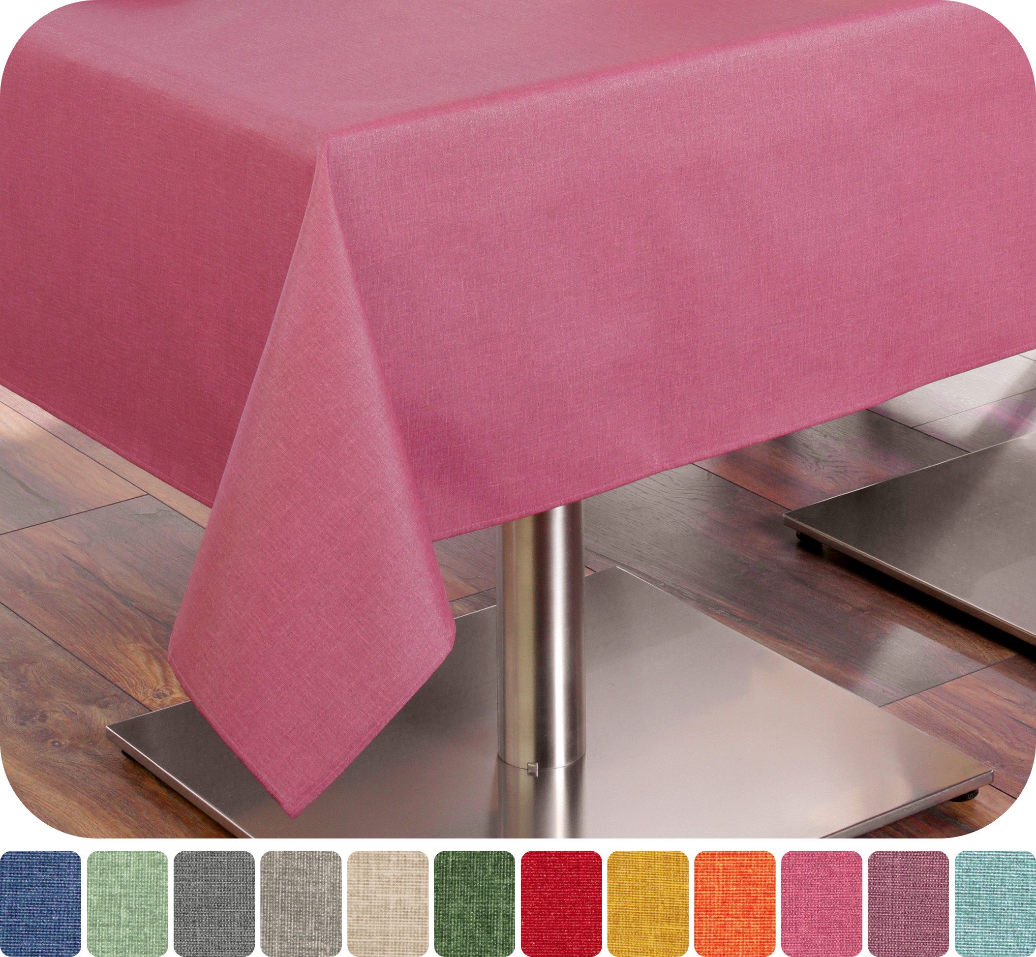 Beautex Tischdecke Tischdecke Tischläufer Leinen Struktur günstig online kaufen