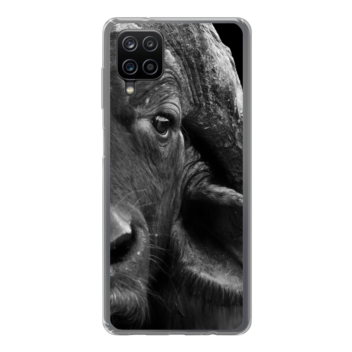 Handyhülle Büffel - Tiere - Schwarz - Weiß