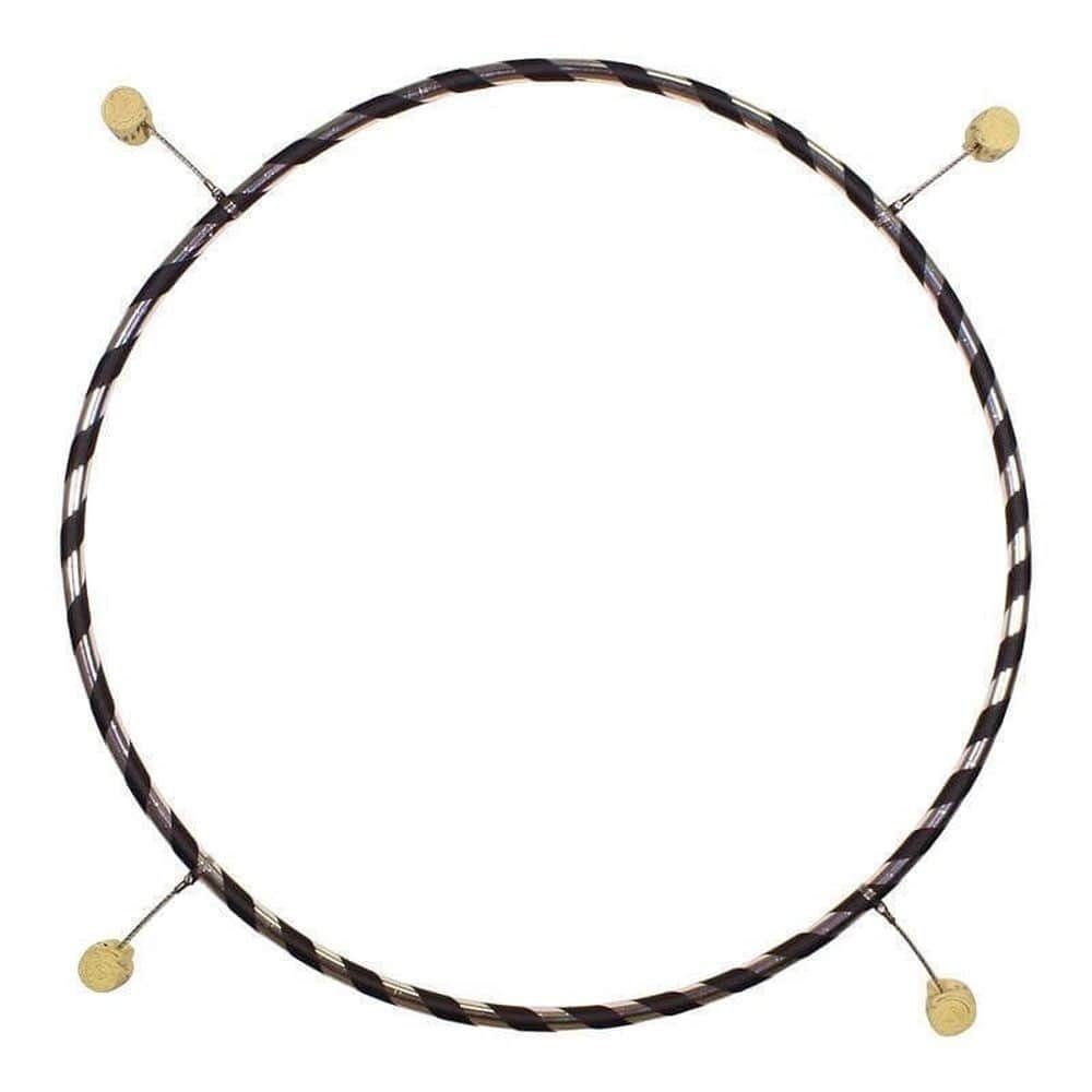 Hula-Hoop-Reifen Feuer Hula Hoop Reifen, 90cm, 4 Fackeln, 20mm