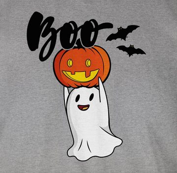 Shirtracer T-Shirt Boo Geist Kürbis Gespenst Gespenster Geister Halloween Kostüme Herren