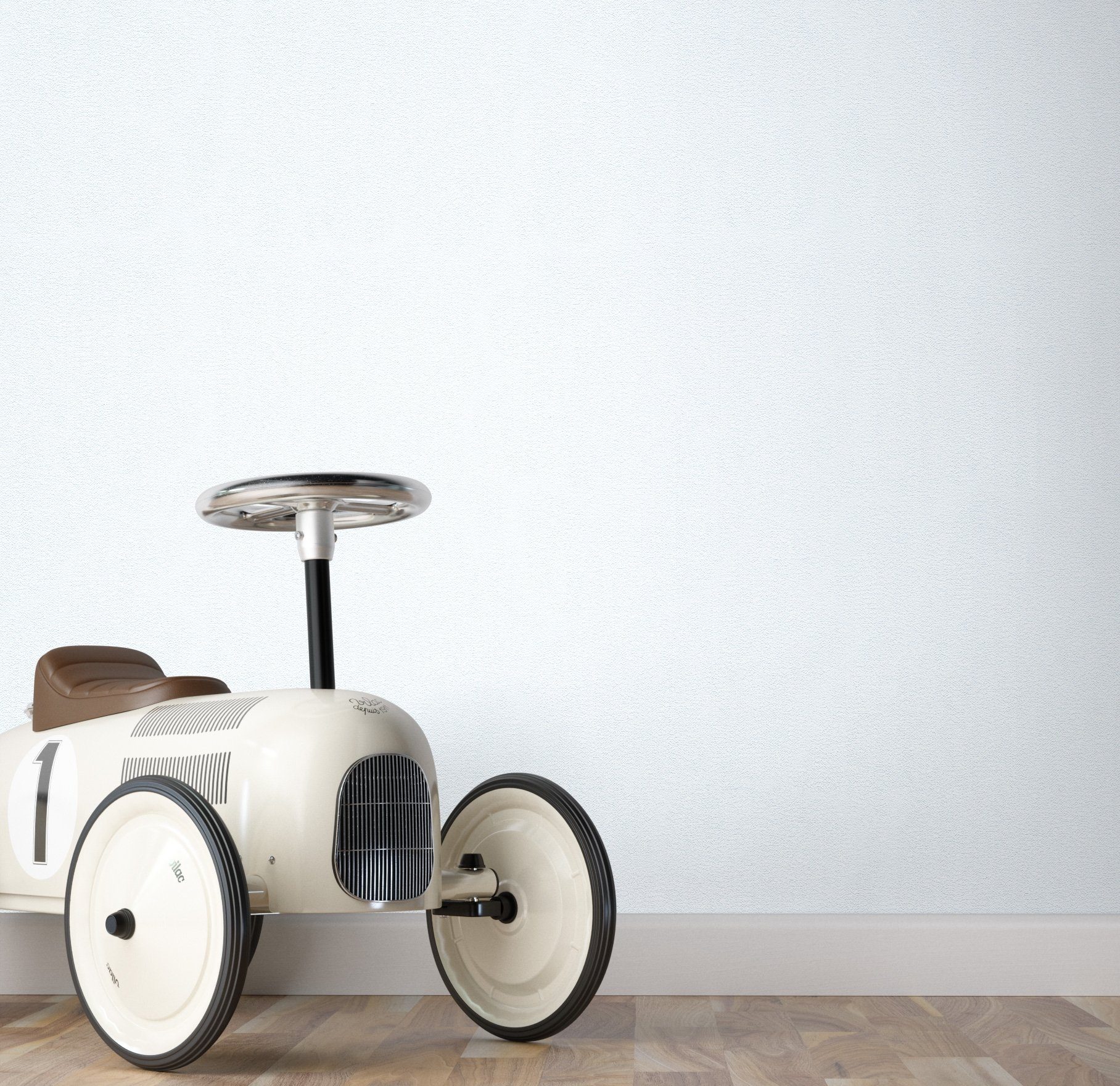 Newroom Vliestapete, Blau Tapete Uni Einfarbig - Unitapete Hellblau Modern Struktur für Wohnzimmer Schlafzimmer Flur. € 15,95, (€ 2,99 pro 1 qm).