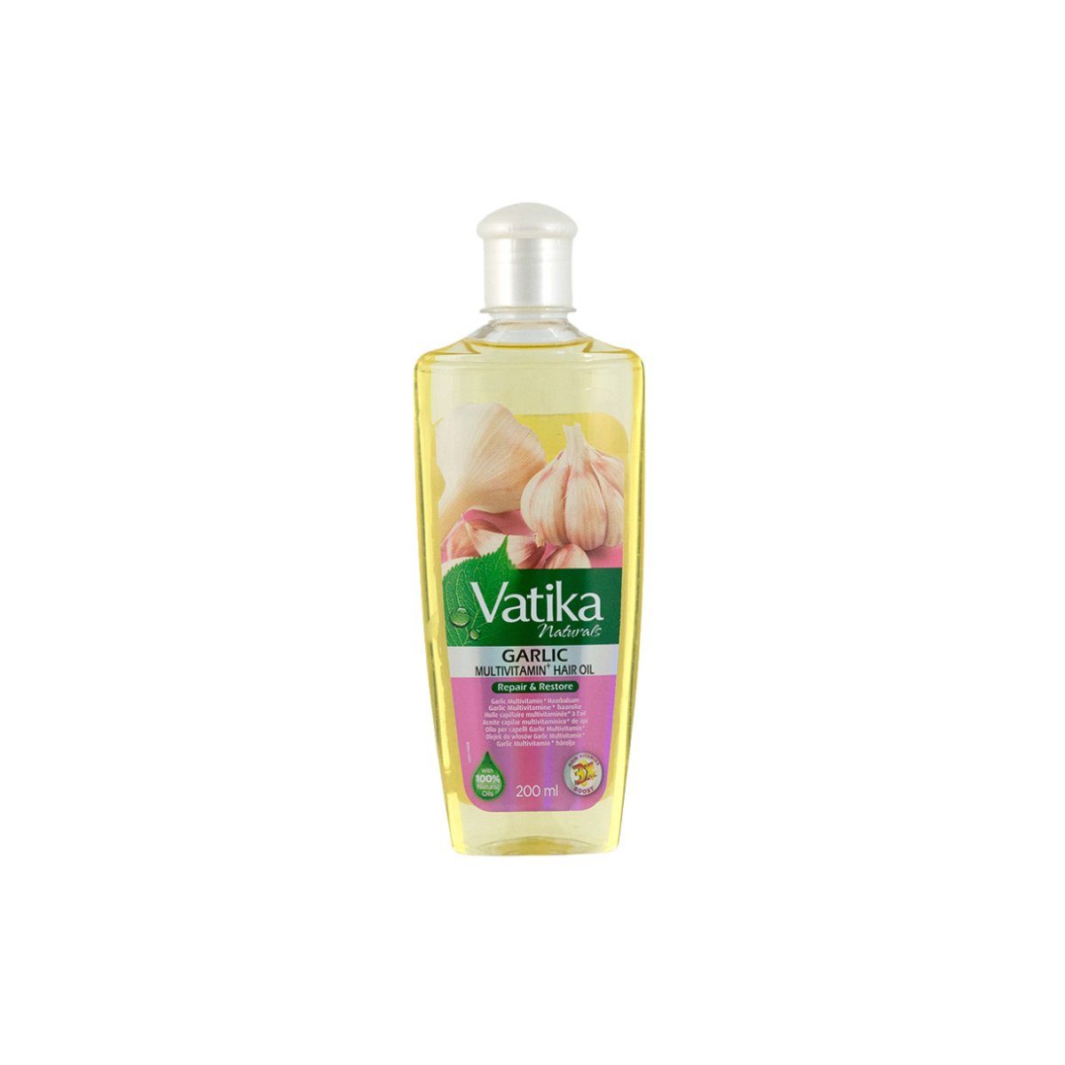 Dabur Haaröl Vatika Naturals Garlic Multivitamin Hair Oil 200ml