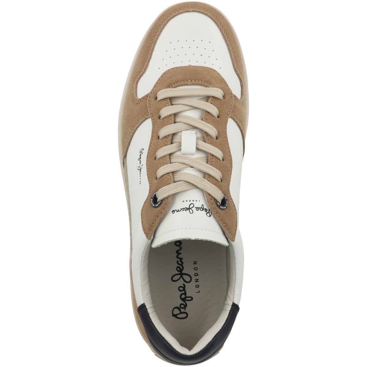Pepe Jeans Camden Nature Herren Sneaker Turnschuhe, Sportschuhe, Freizeitschuhe, Halbschuhe, Schnürschuhe
