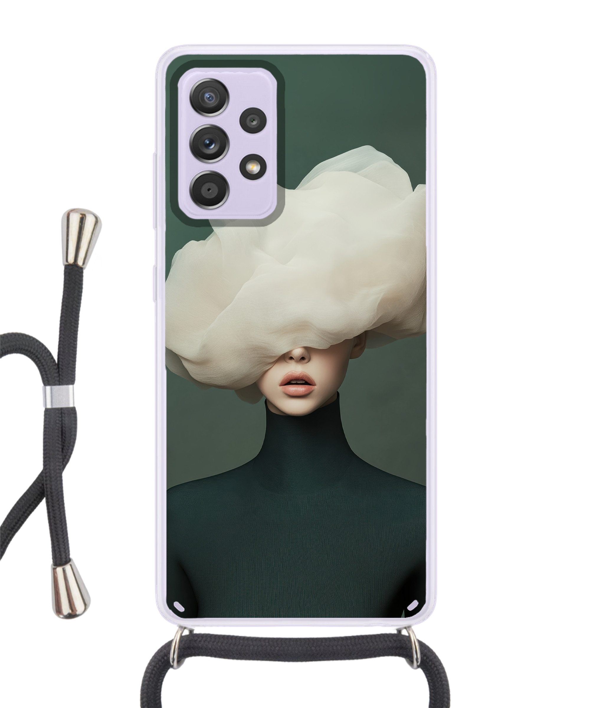 Handyhülle für Samsung Galaxy A53 5G Hut - Frau - Beige