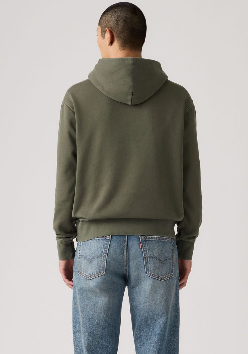 Levi's® Hoodie THE AUTHENTIC HOODIE mit kleiner Ton-in-Ton Logostickerei auf der Brust