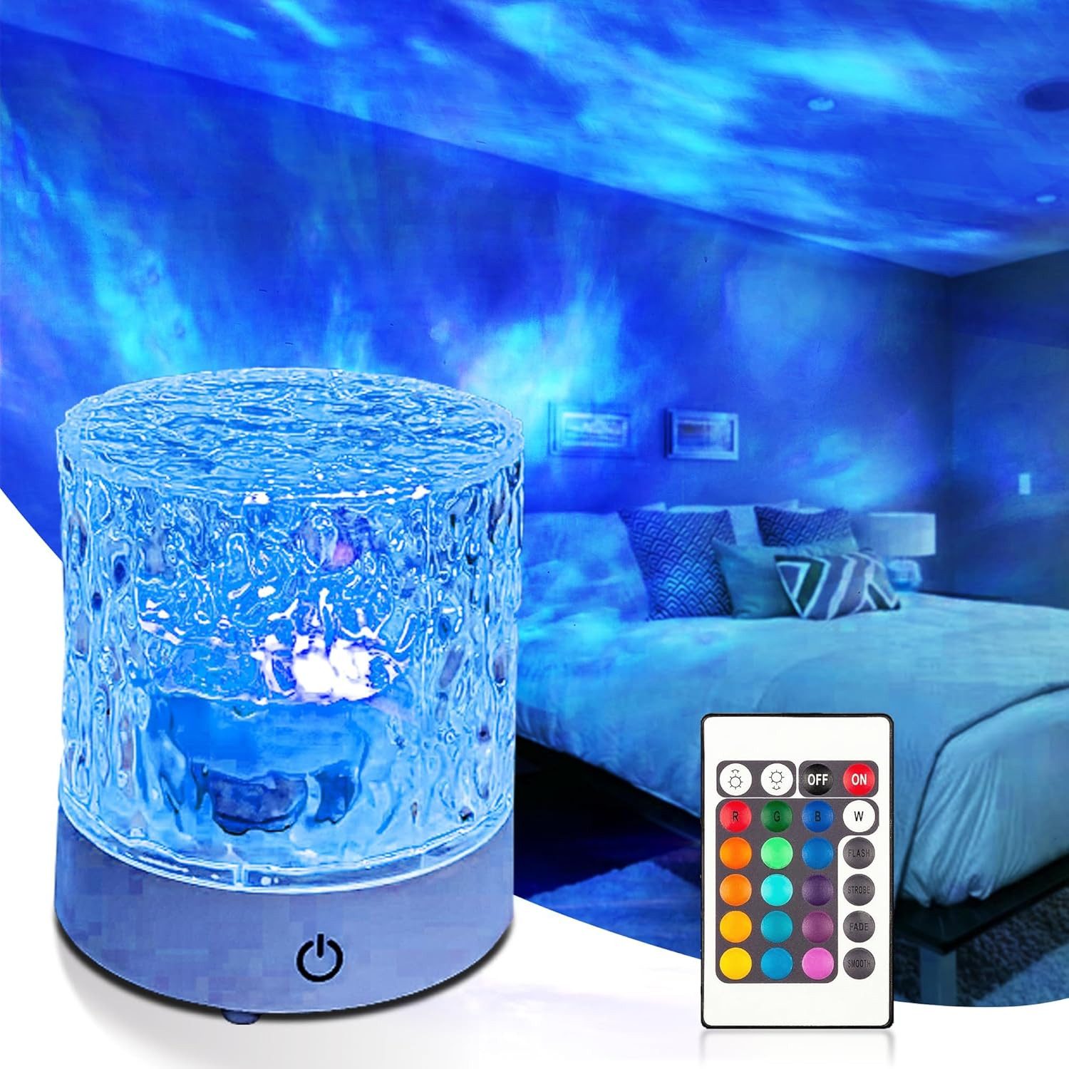 Qualra Nachtlicht Ocean Lamp Nachtlicht Tischlampe günstig online kaufen