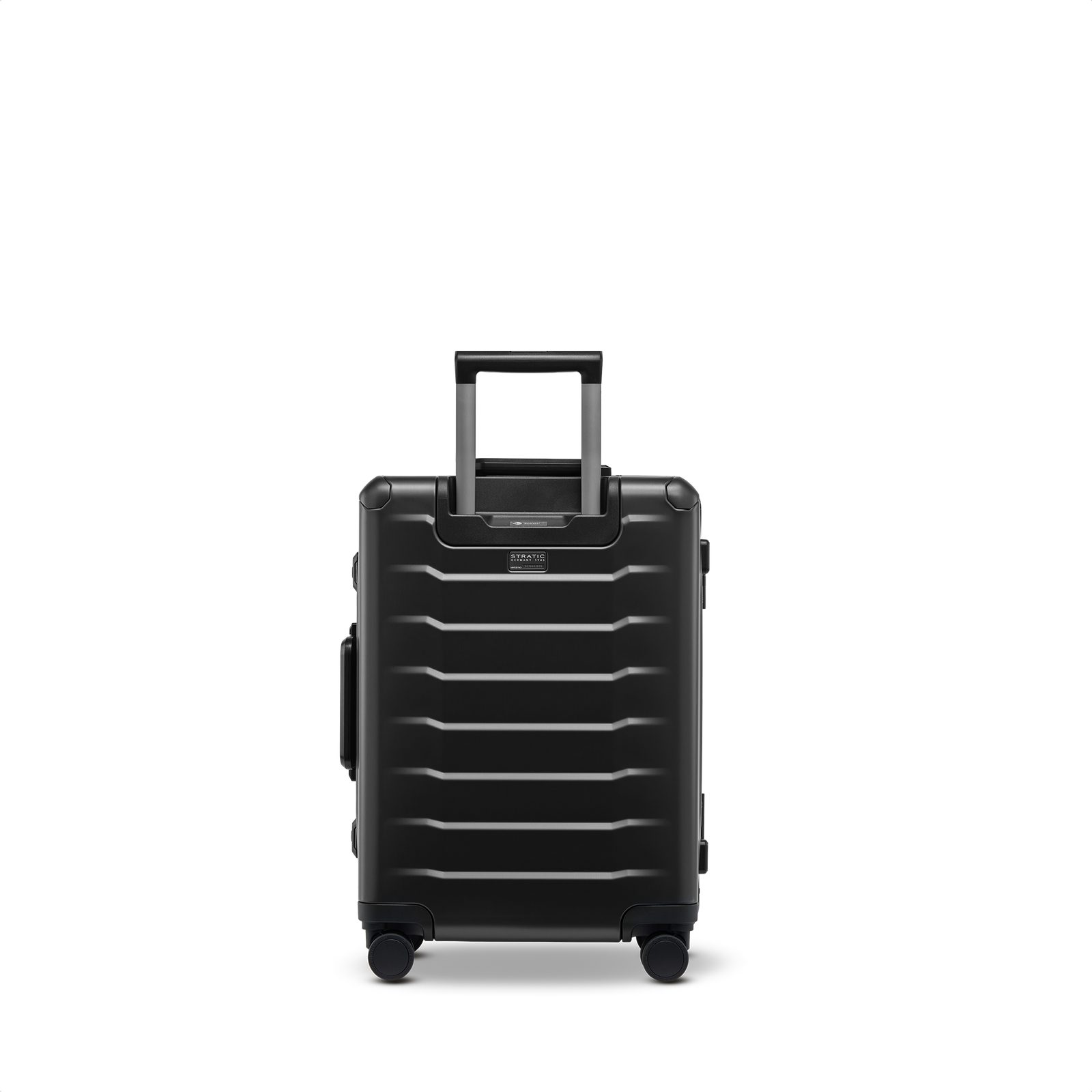 Stratic Hartschalen-Trolley PHOENIX ALU - 4-Rollen-Kabinen-Trolley S 55 cm, 4 Rollen