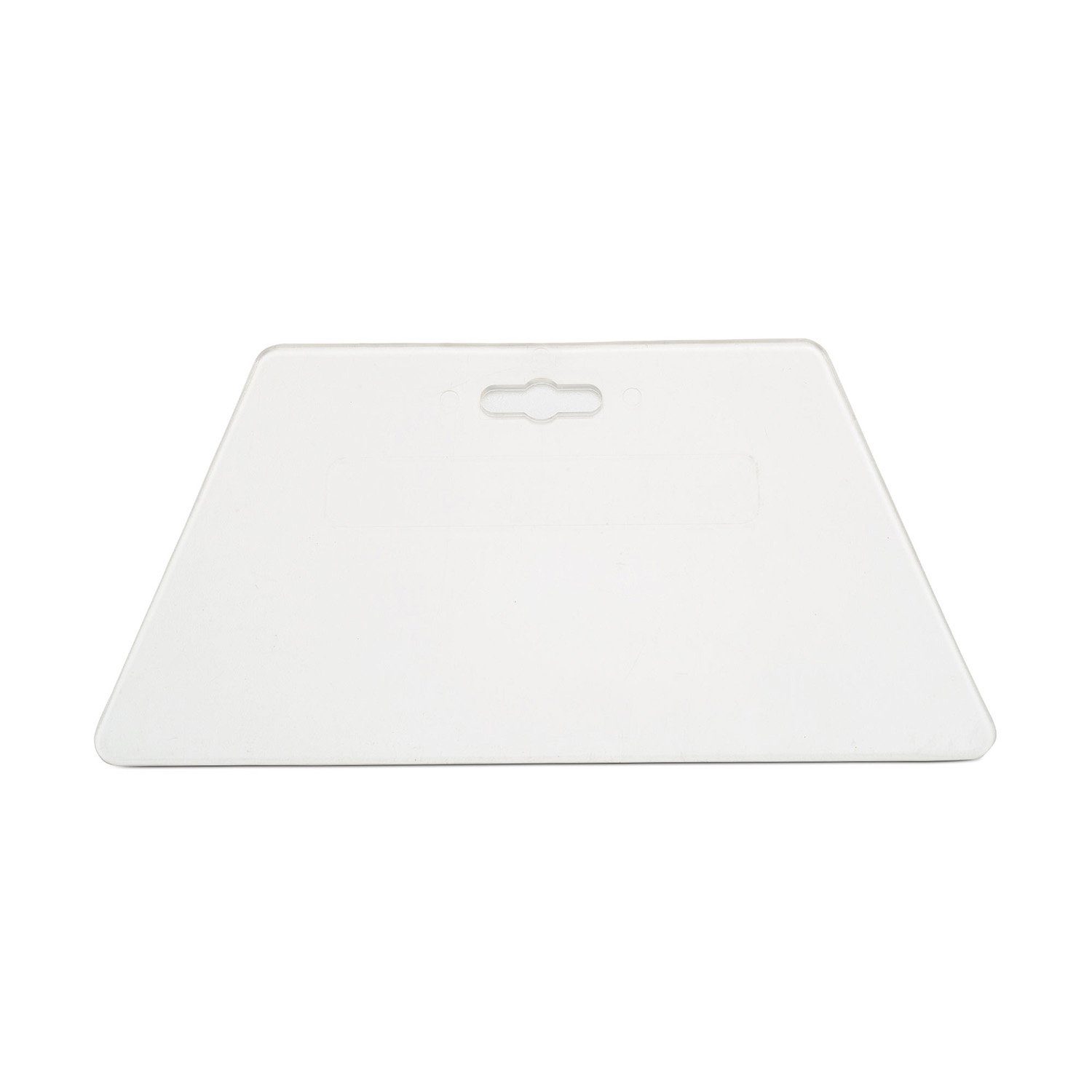 Tapetenspachtel 12 x Tapetenandrückspachtel weiss, trapezform