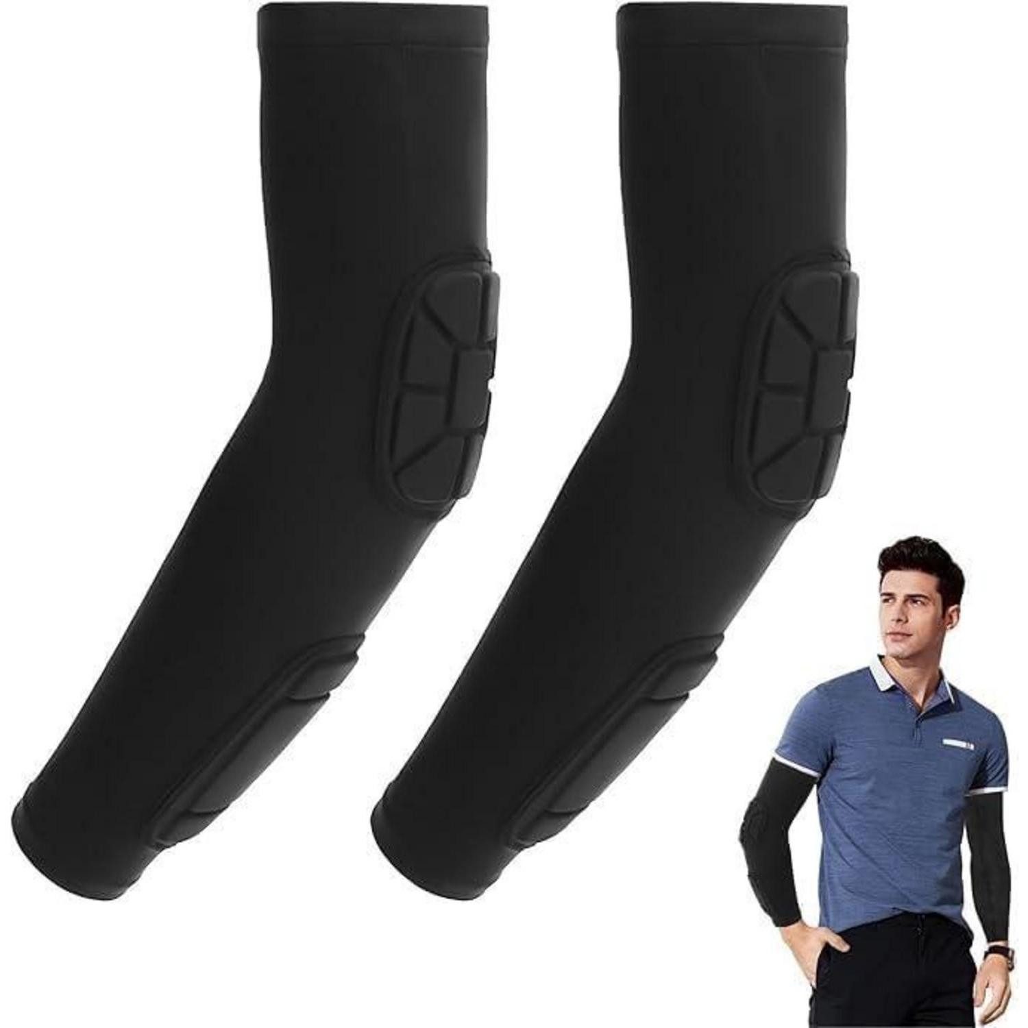 LuxusKollektion Armlinge Gepolsterte Armschoner 2er-Pack mit Polsterung