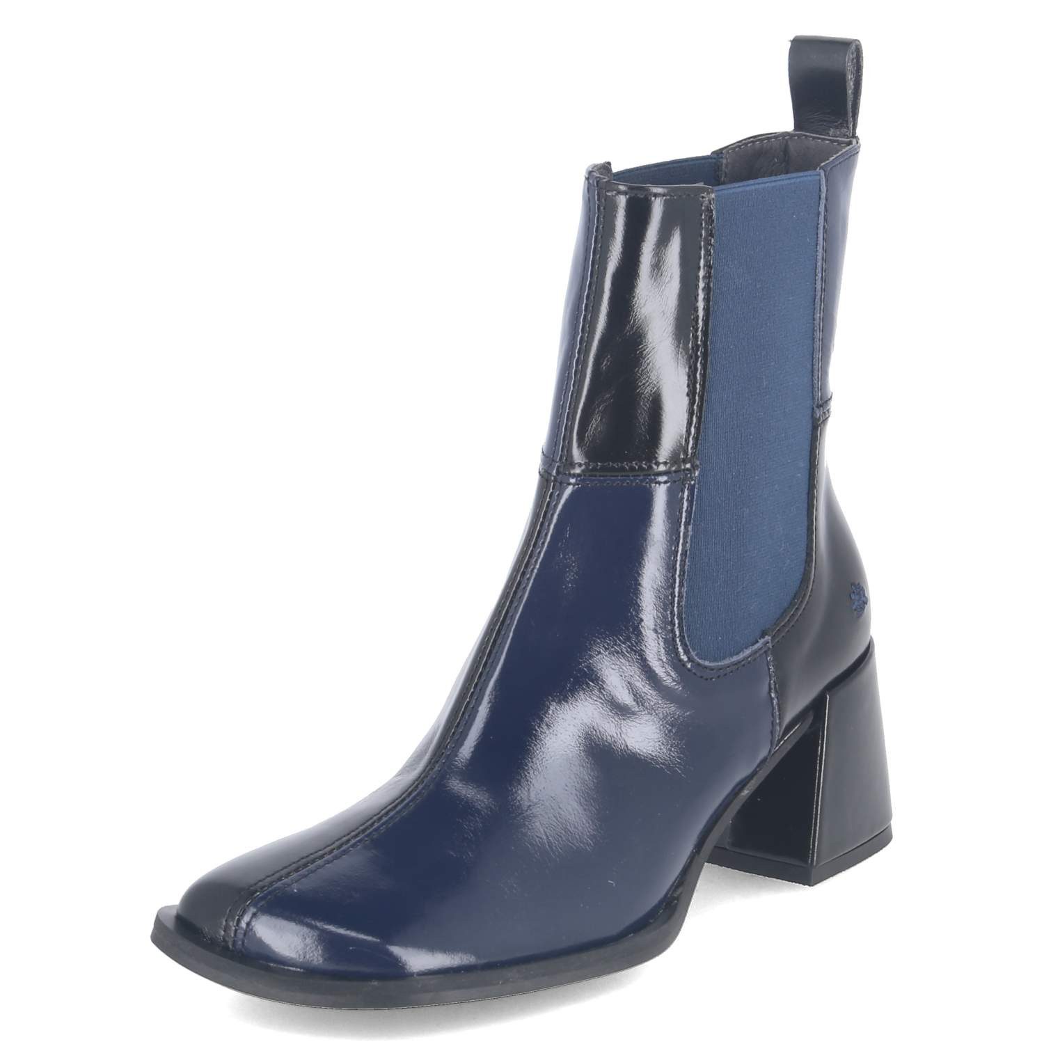 Art Art 1707 Nappa Shinny Navy Damen Lackleder blau Schlupfstiefel günstig online kaufen