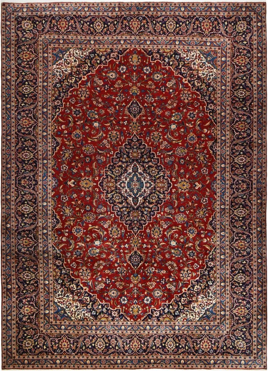 Orientteppich Orientteppich Nain Handgeknüpfter Perserteppich, 12 297x419 rechteckig, Keshan mm / Trading, Höhe: