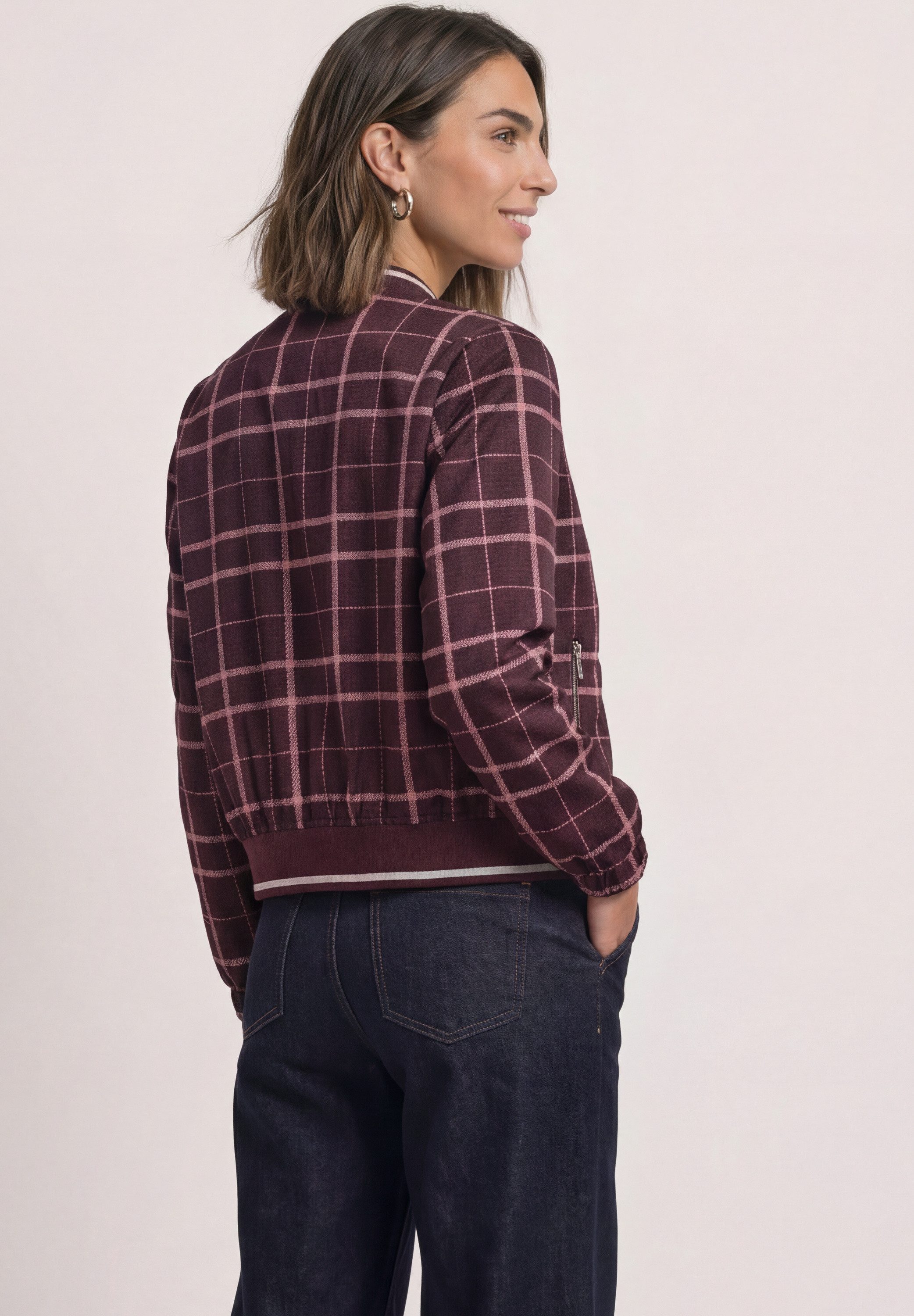 STREET ONE Blouson mit Elastiksaum