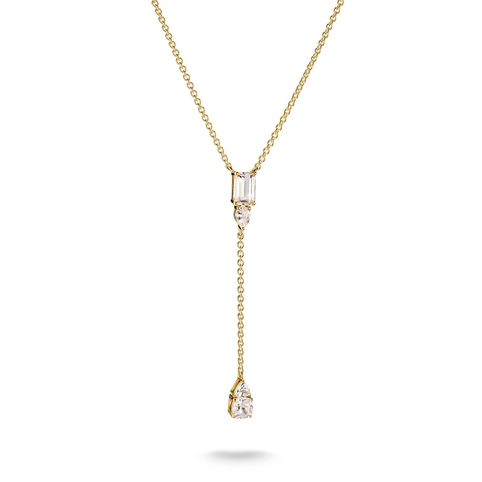 THOMAS SABO Y-Kette Bold Elegance Y-Kette mit Zirkonia, mit Zirkonia (synth)