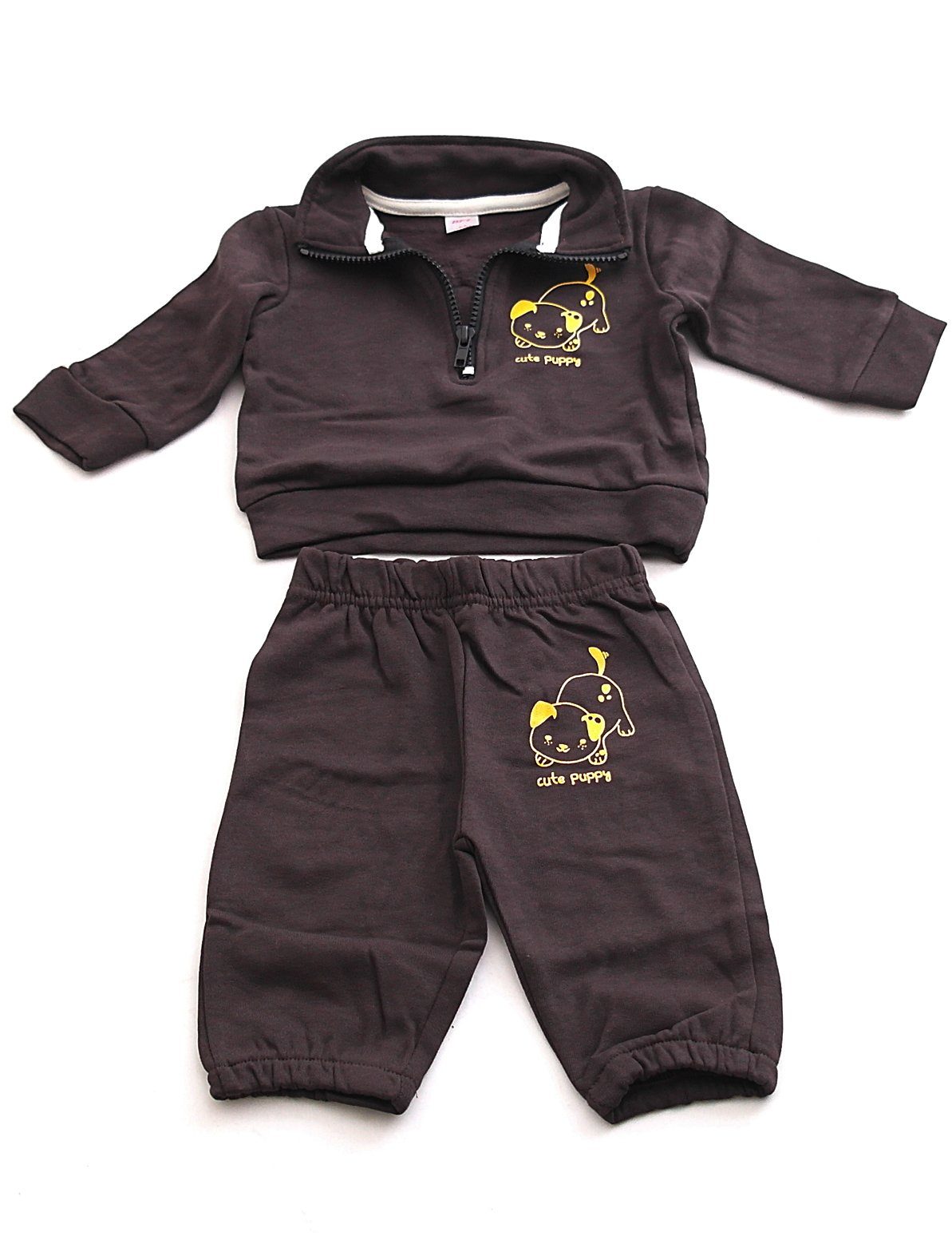 Outlet-Versandhandel YESET Anzug Baby Fleece-Pullover Braun Hose lang Kinder (2-tlg) Anzug BFL warme