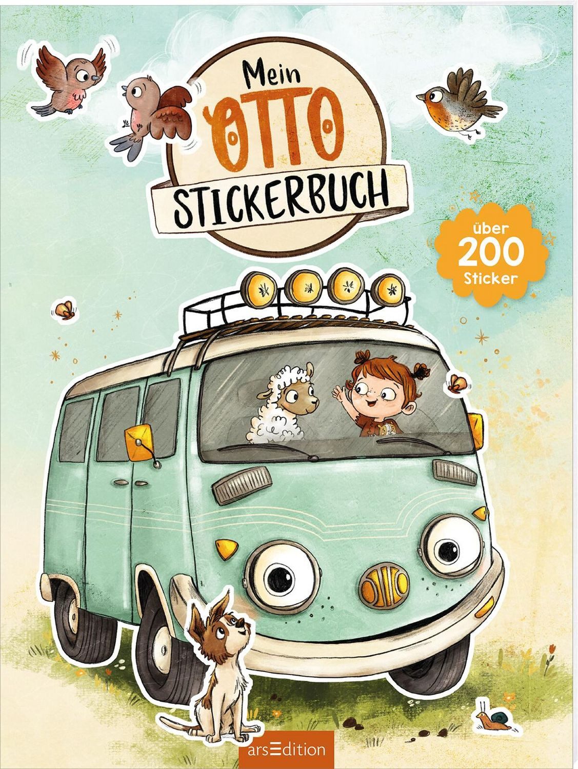Kinderbuch OTTO fährt los – Mein OTTO-Stickerbuch Über 200 Sticker Madlen Ottenschläger