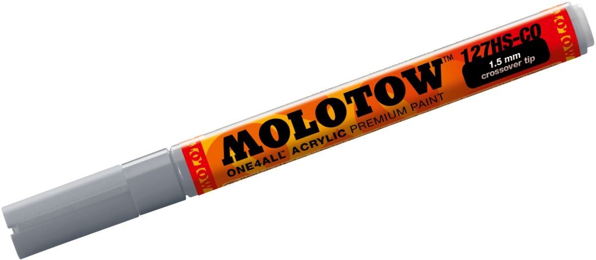 MOLOTOW Permanentmarker Permanentmarker One4All 127 HS-CO nachfüllbar 1,5mm cool grey pastell