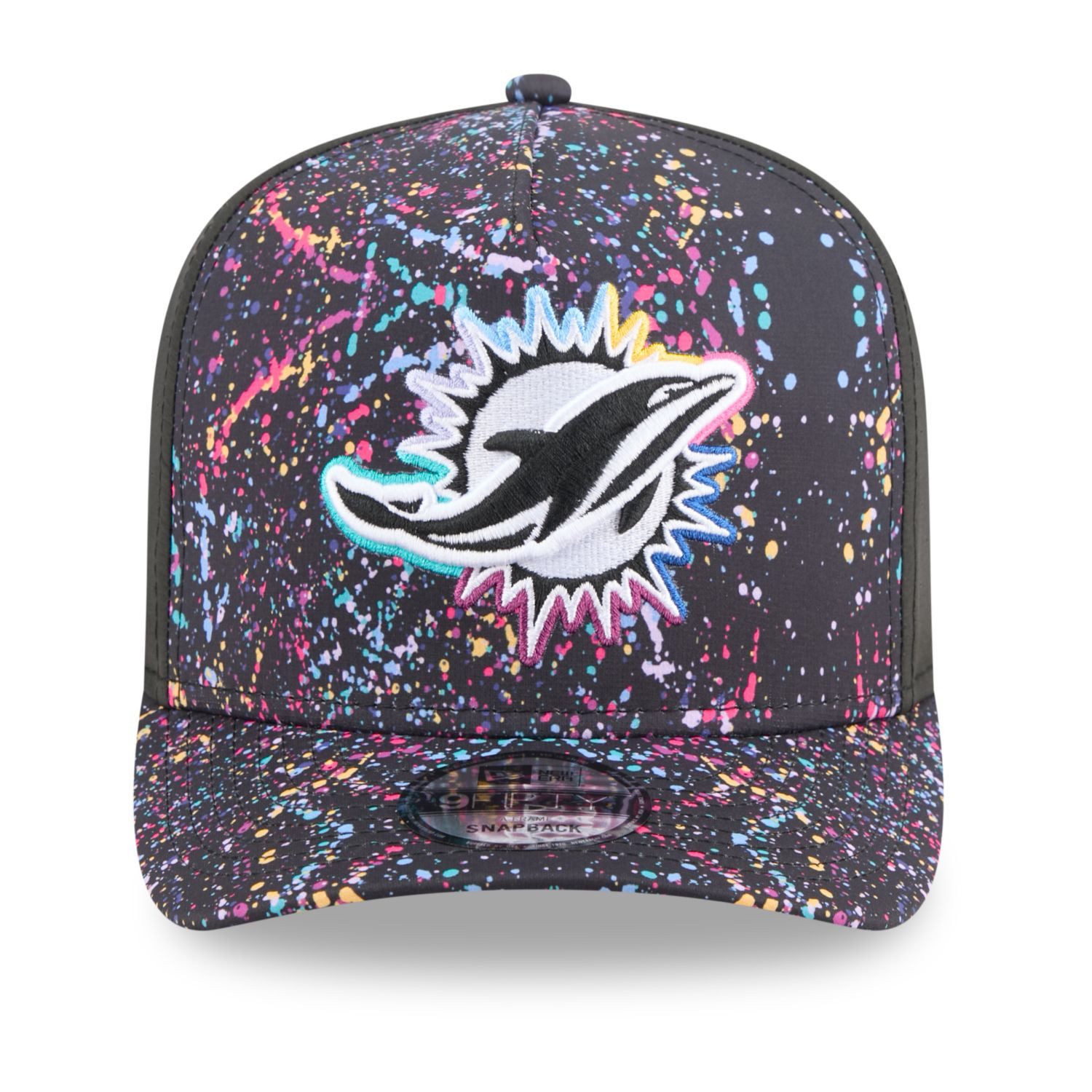 New Era Snapback Cap 9Fifty AFrame Snap CRUCIAL Miami Dolphins