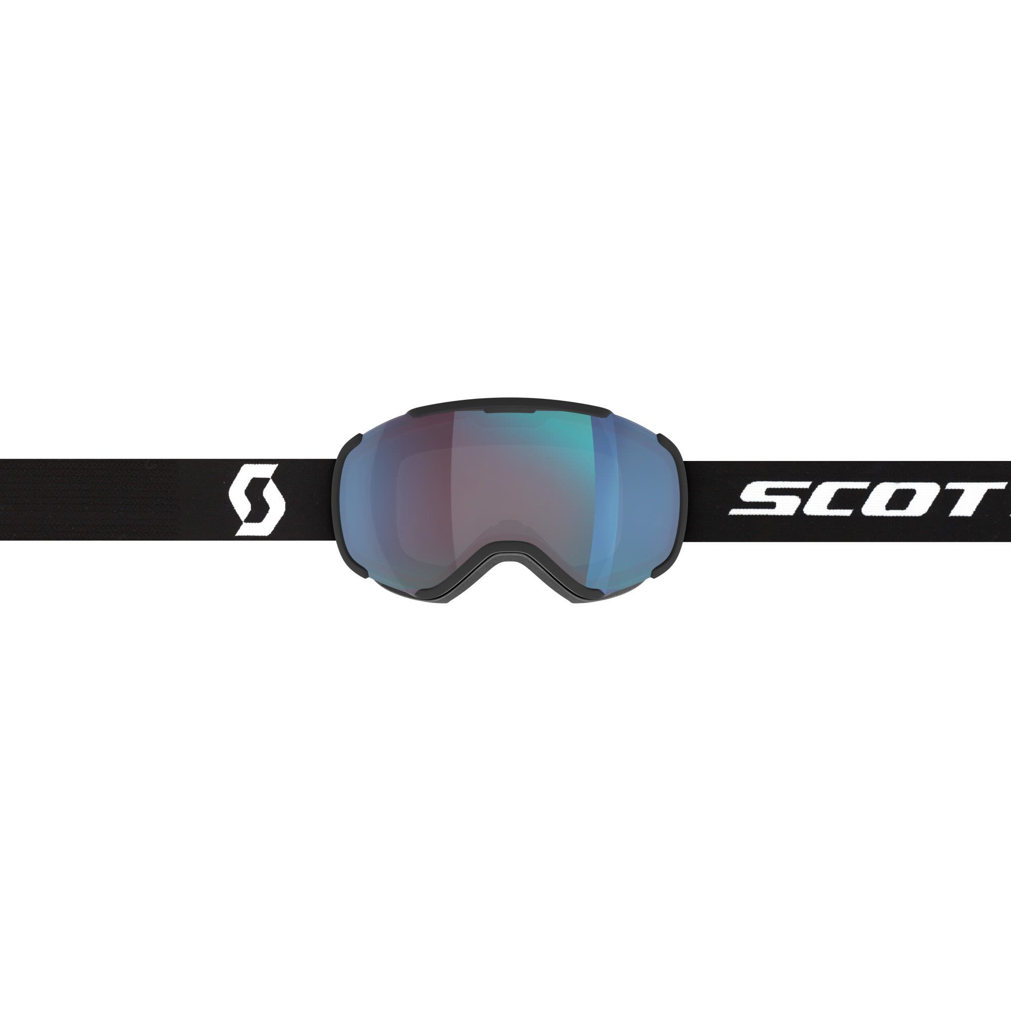 Black Scott Enhancer Scott Faze Chrome Mineral Ii - - Accessoires Blue Goggle White Skibrille
