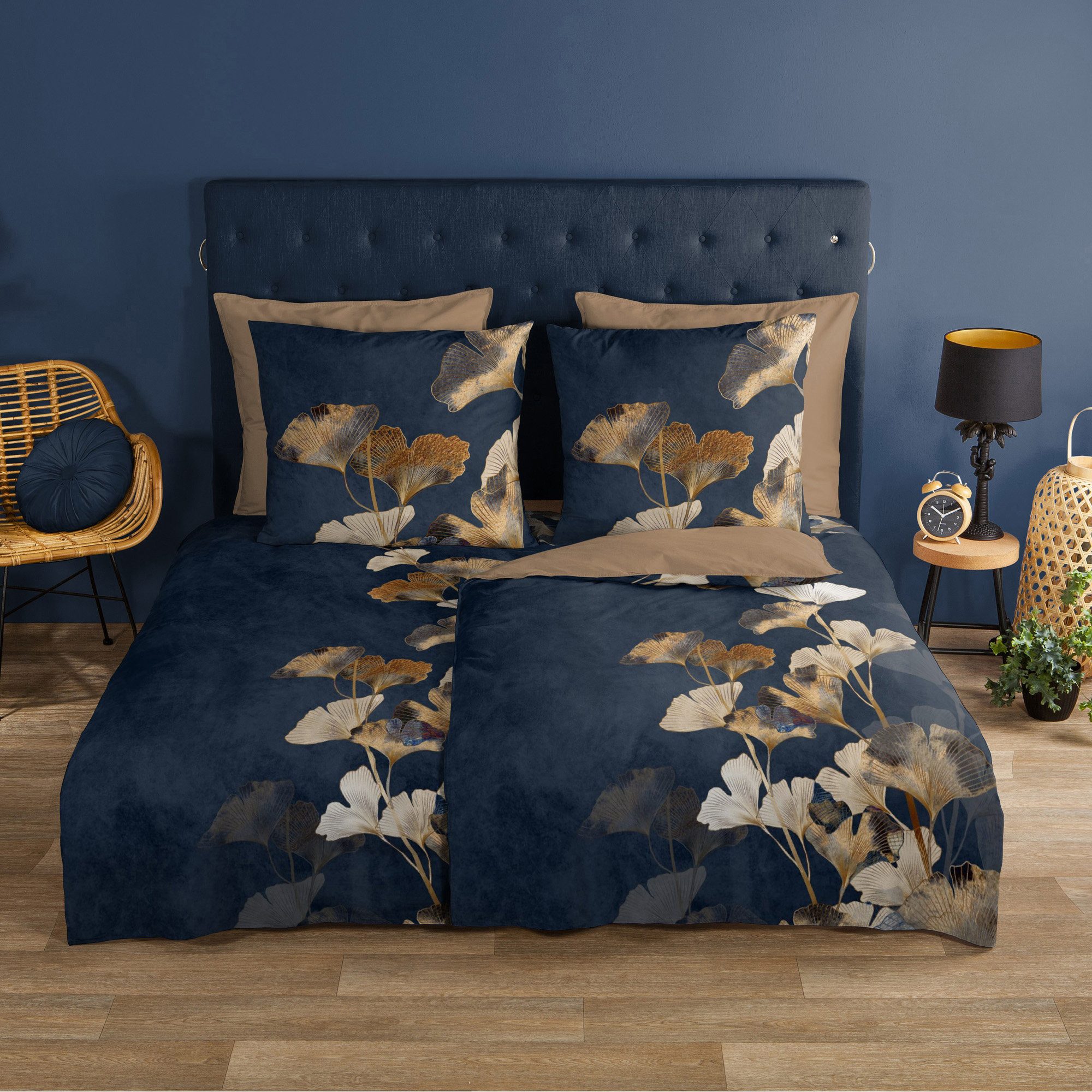 good morning Bettwäsche Wendebettwäsche "Premium", Renforcé, Blumen günstig online kaufen