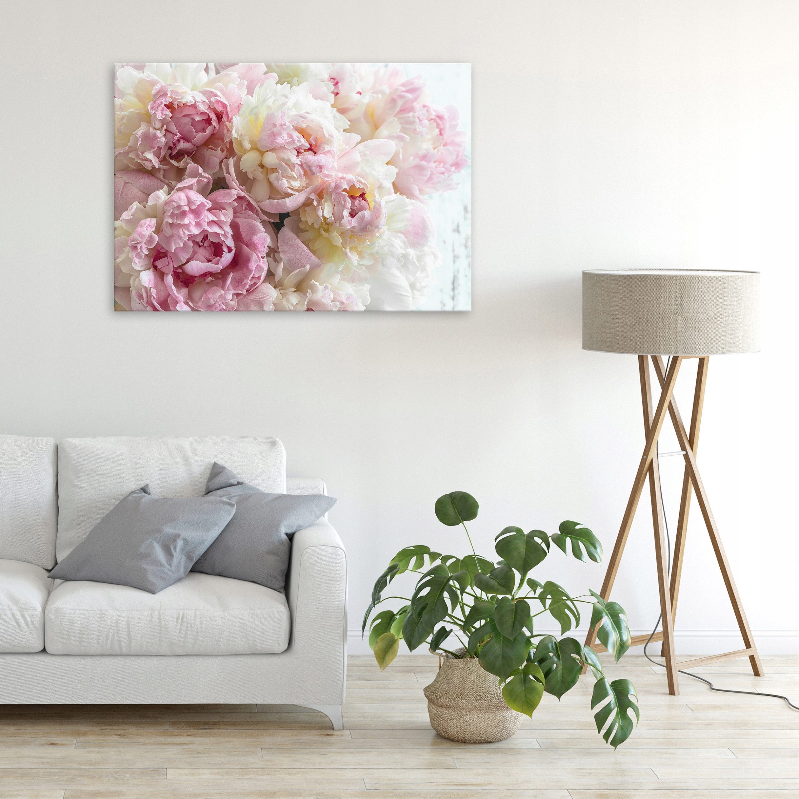Wallarena Leinwandbild Blumen Schlafzimmer Bilder Wanddekoration günstig online kaufen