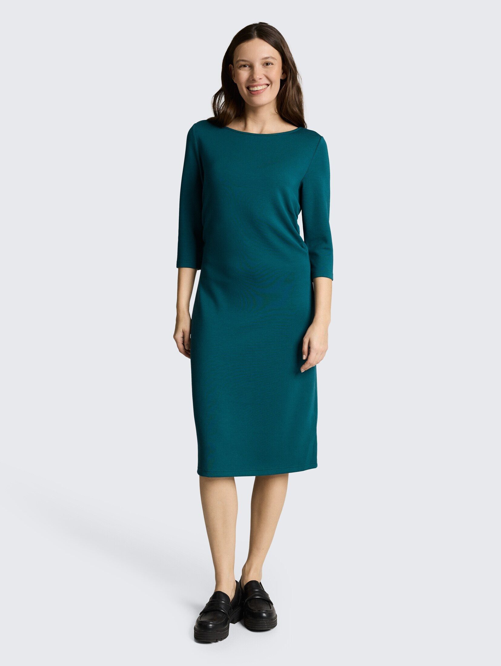 TOM TAILOR Sommerkleid Kleider & Jumpsuits Kleid mit Raffungen