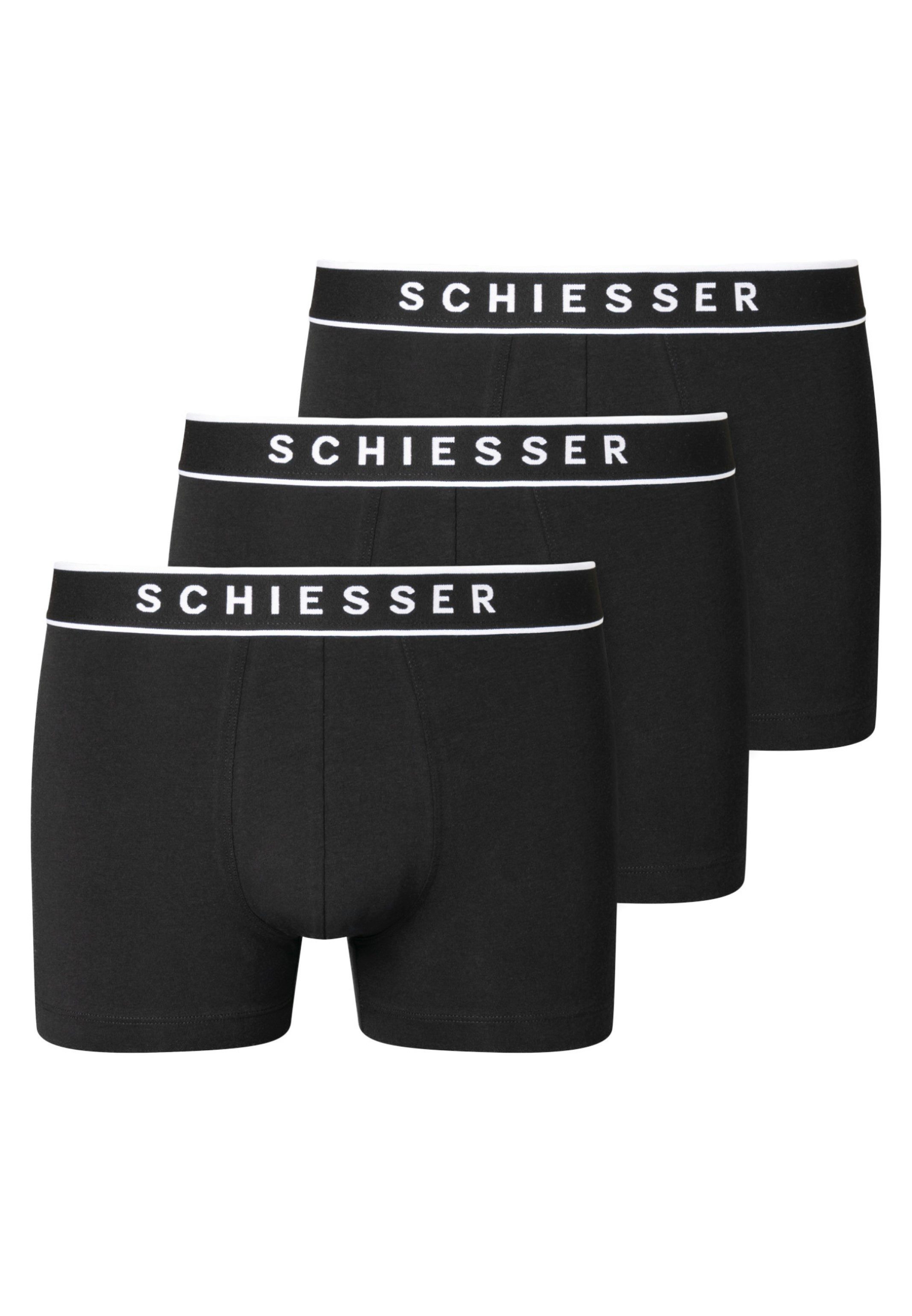 Schiesser Boxer "95/5" 3er-Pack, mit sportlichem Webgummibund günstig online kaufen