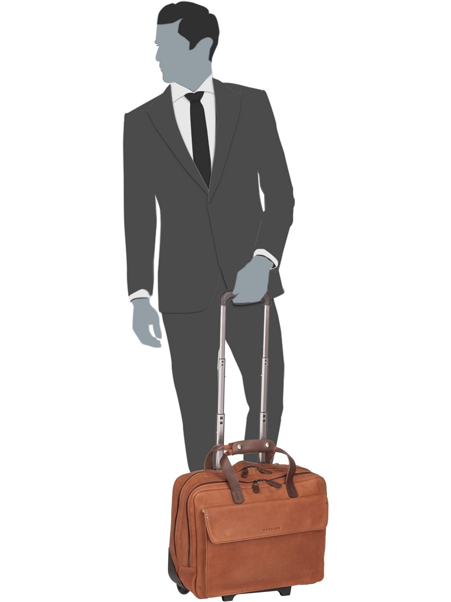 Harold's Pilotenkoffer Ivy Lane, 2 Rollen