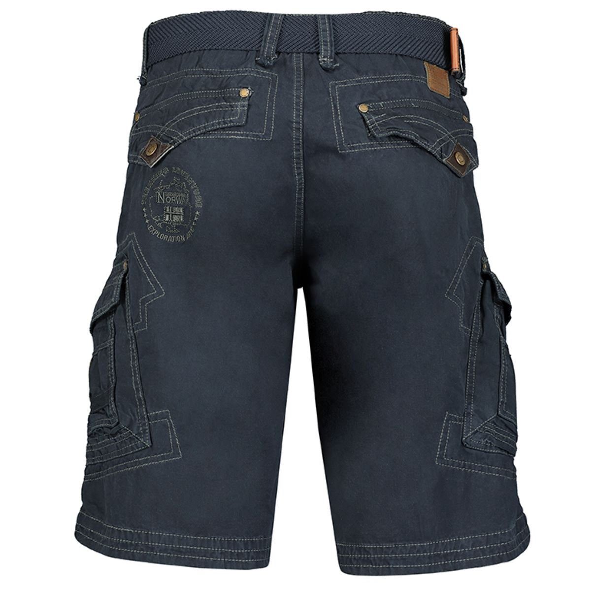 Geographical Norway Cargoshorts Geographical Norway peanut Navy (1-tlg) Mit günstig online kaufen