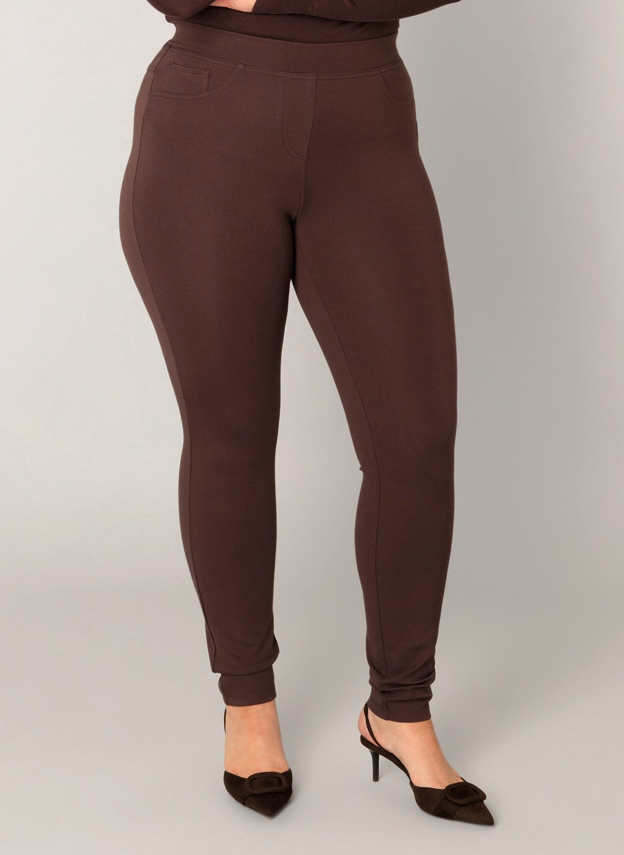 Base Level Curvy Jeggings Arnika mit günstig online kaufen