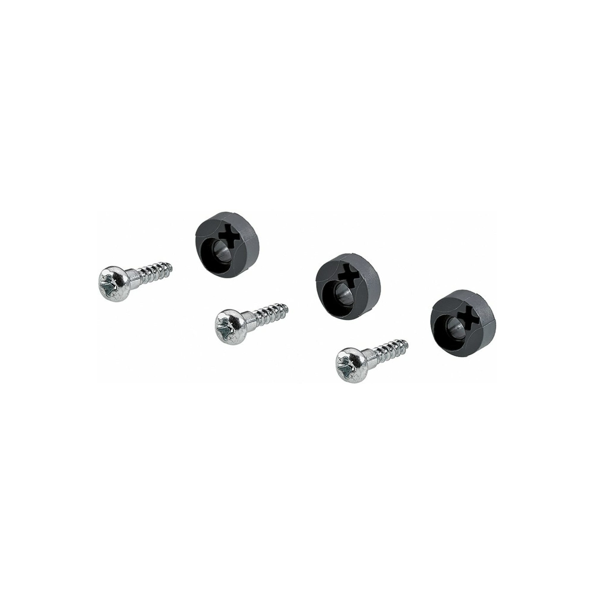 Hettich Teleskop-Vollauszug Hettich STA.schubk.Excenterschei. 9186461 anthrazit