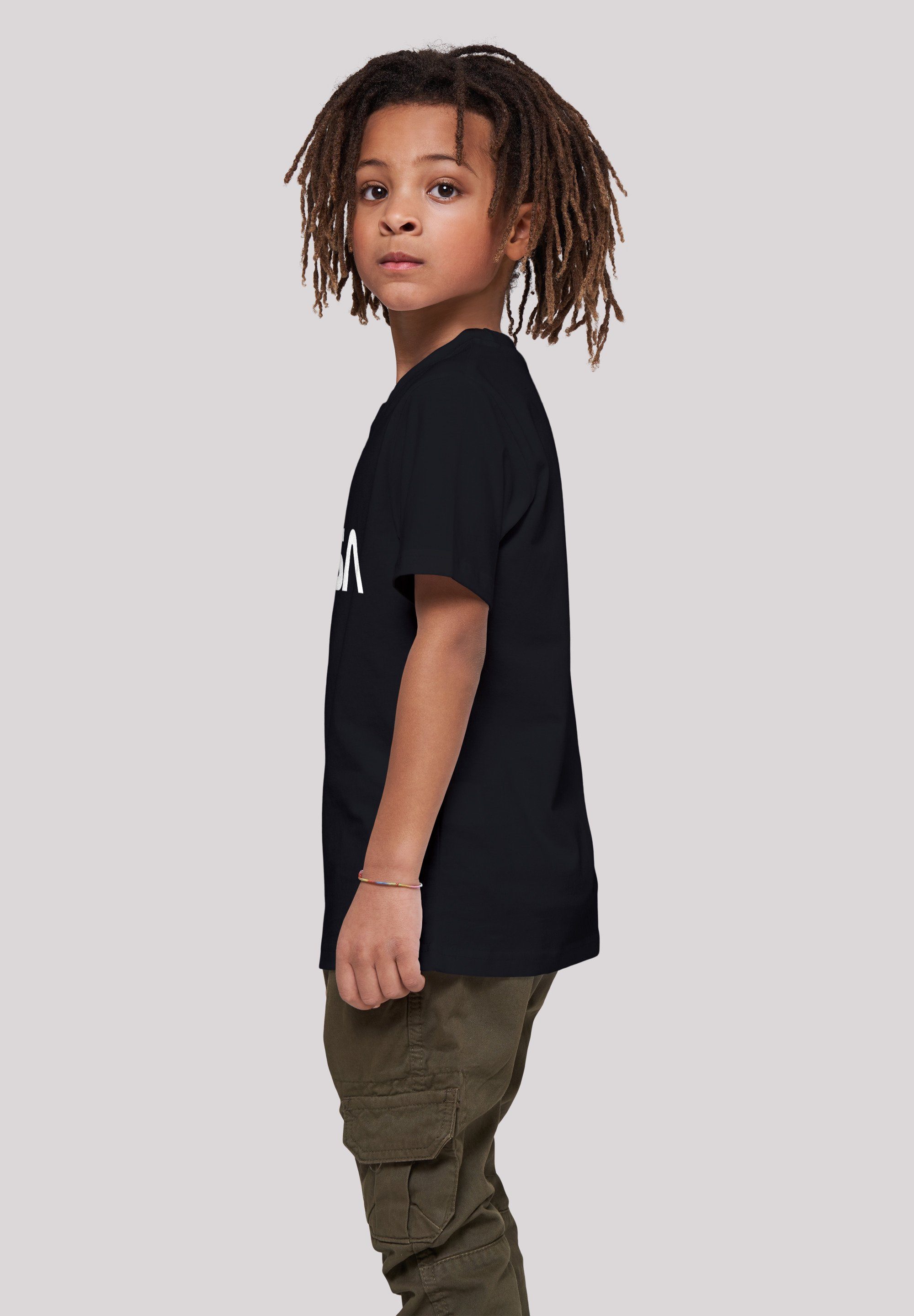 Unisex Black Modern F4NT4STIC NASA Kinder,Premium Logo T-Shirt Merch,Jungen,Mädchen,Bedruckt
